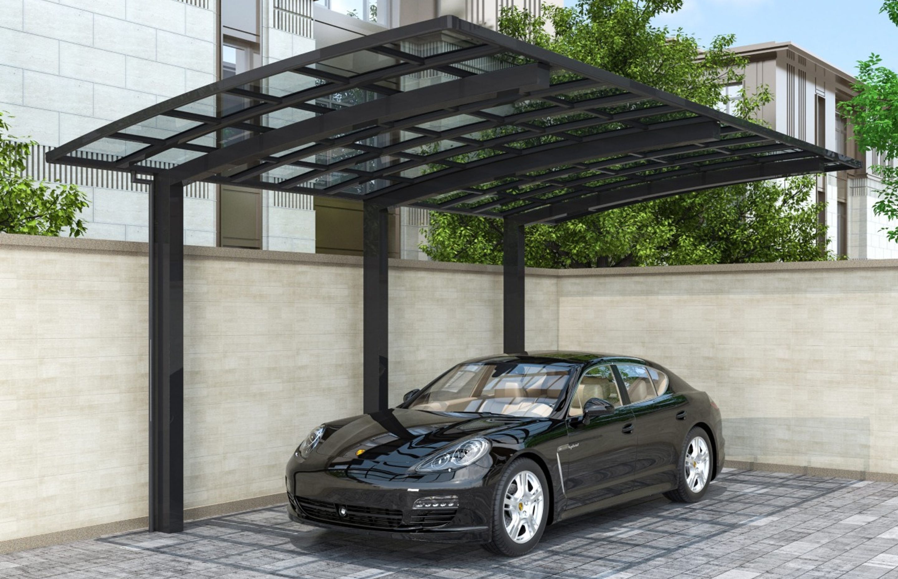 Single Carport Aluminium