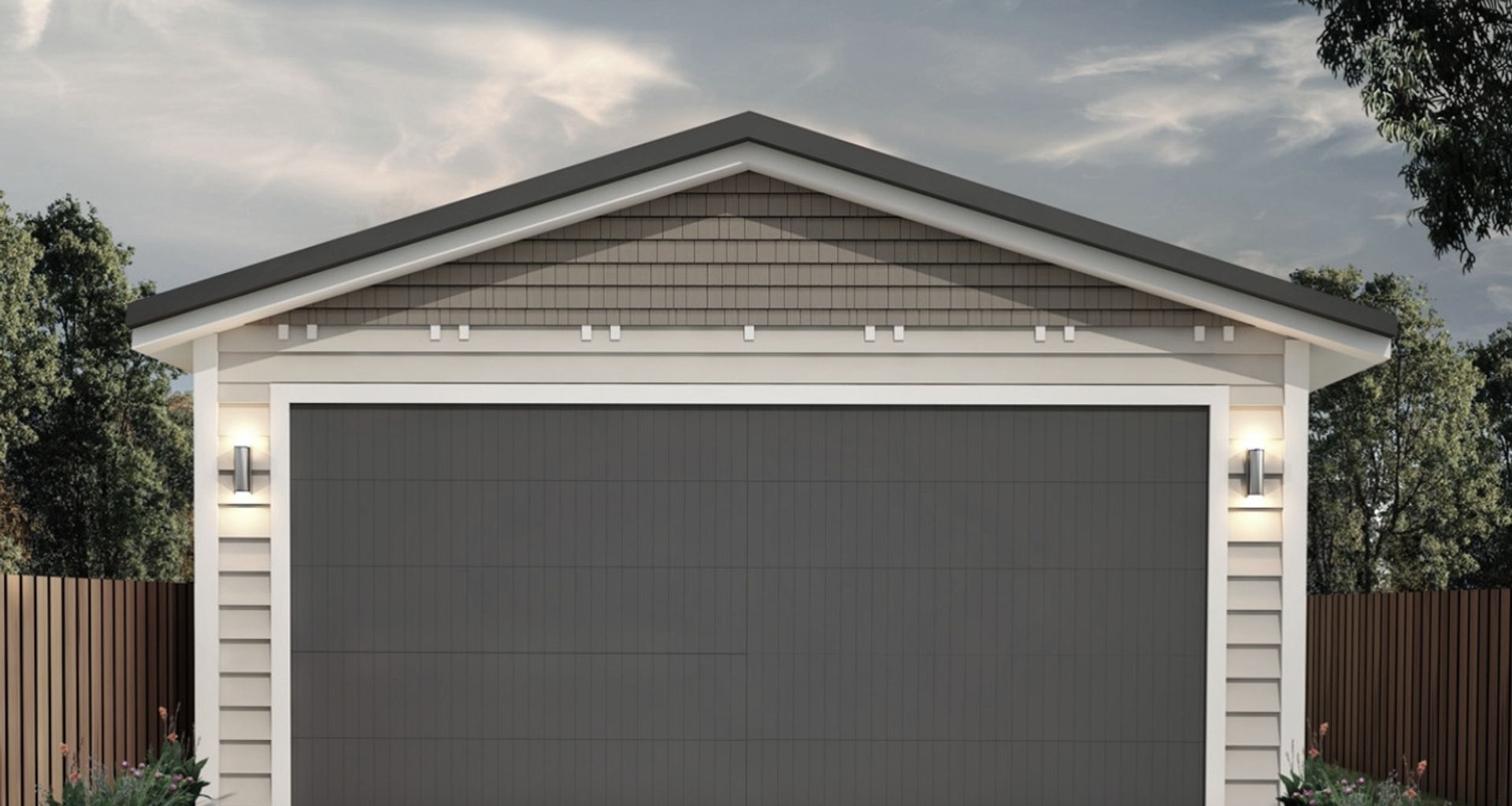 Double Garages banner