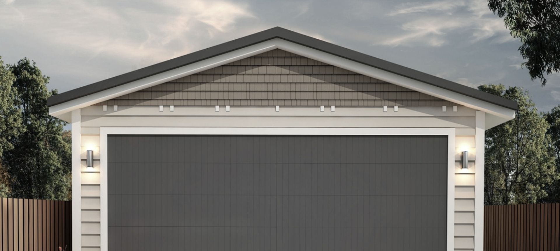 Double Garages banner