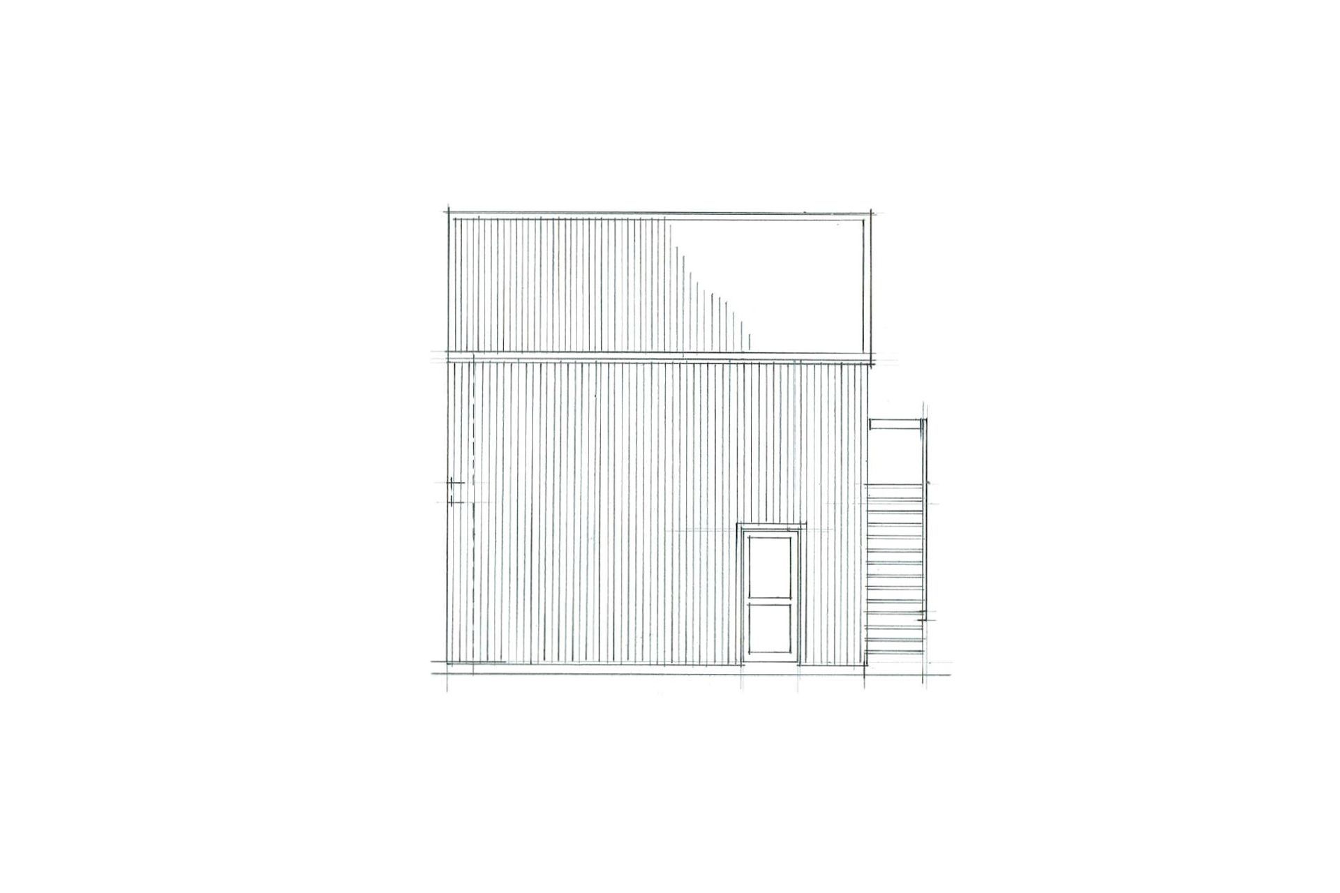 Double Garage with Loft Gable