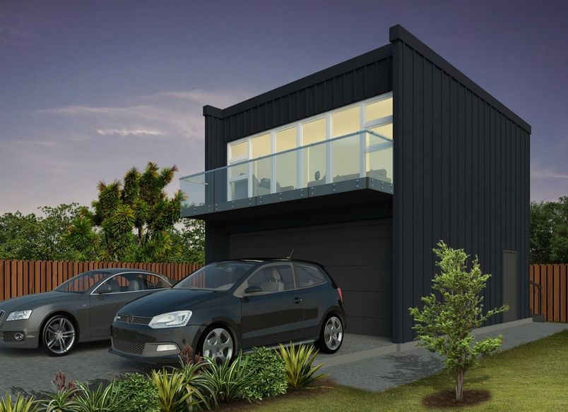 Double Garage with Flat Loft