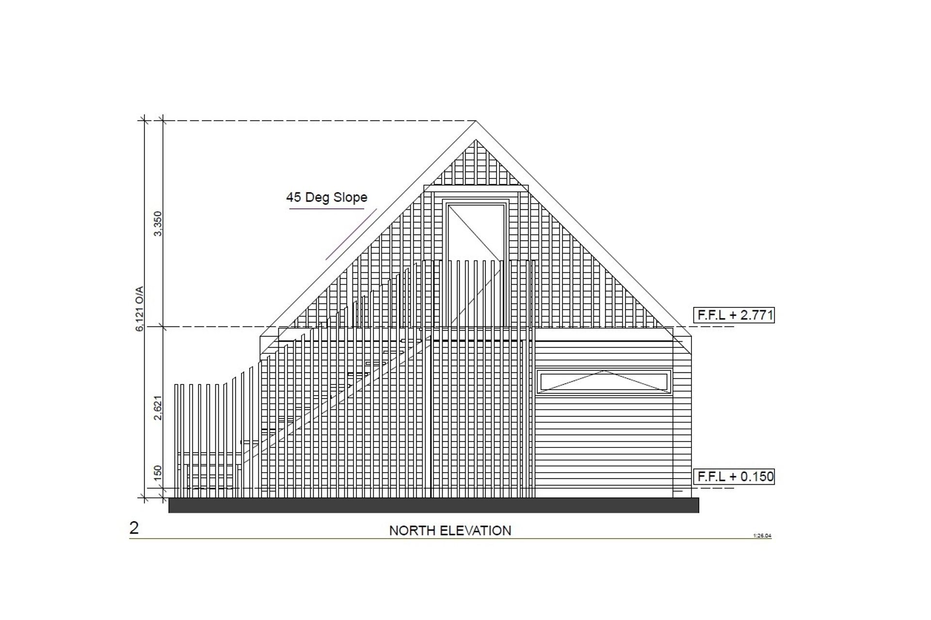 Double Garage with Loft Trellis