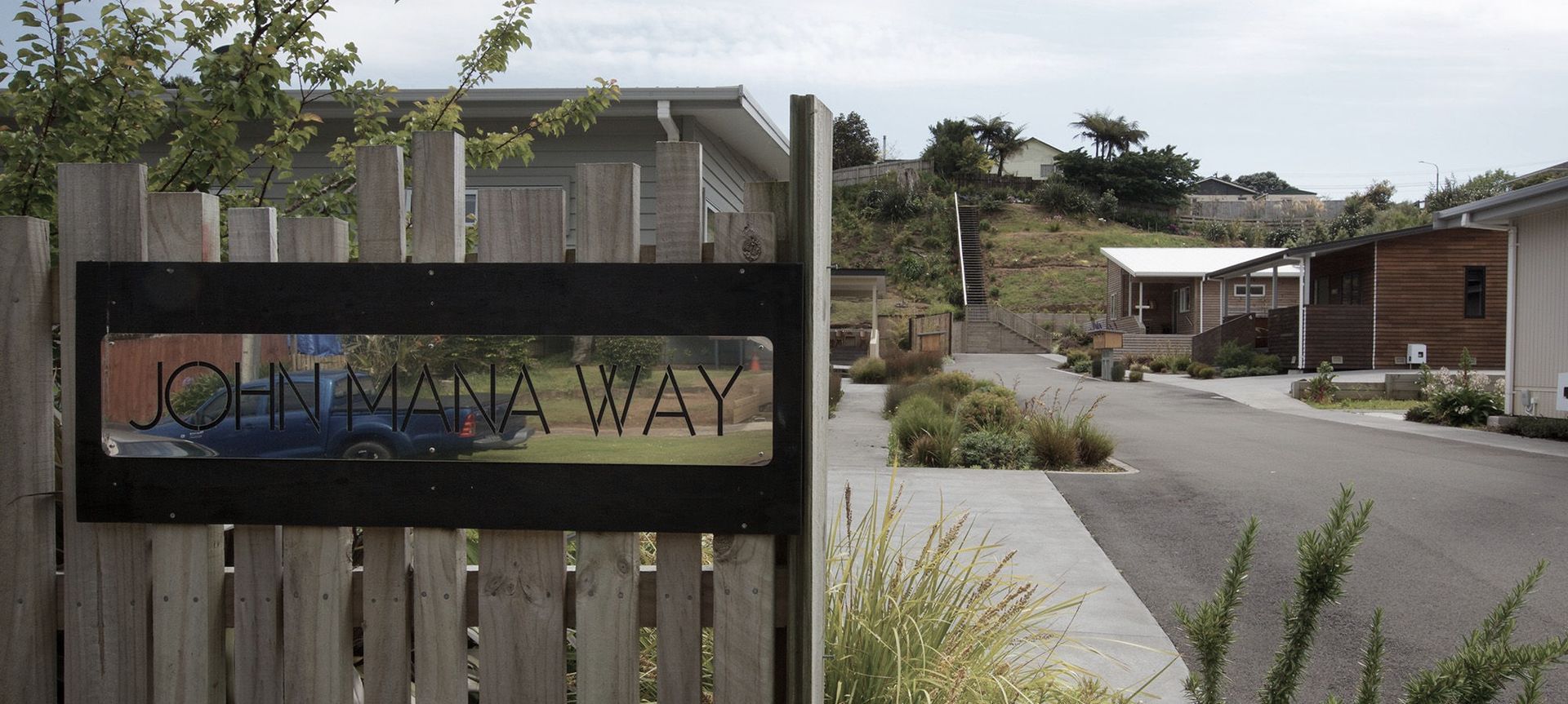 Community Design - JOHN MANA WAY banner