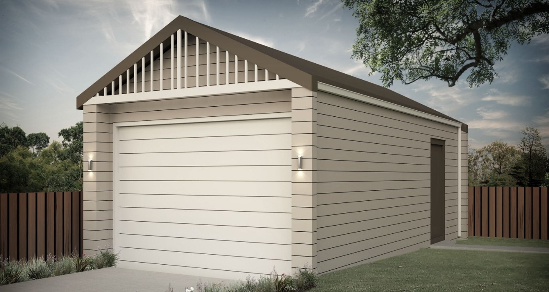 Single Garage banner