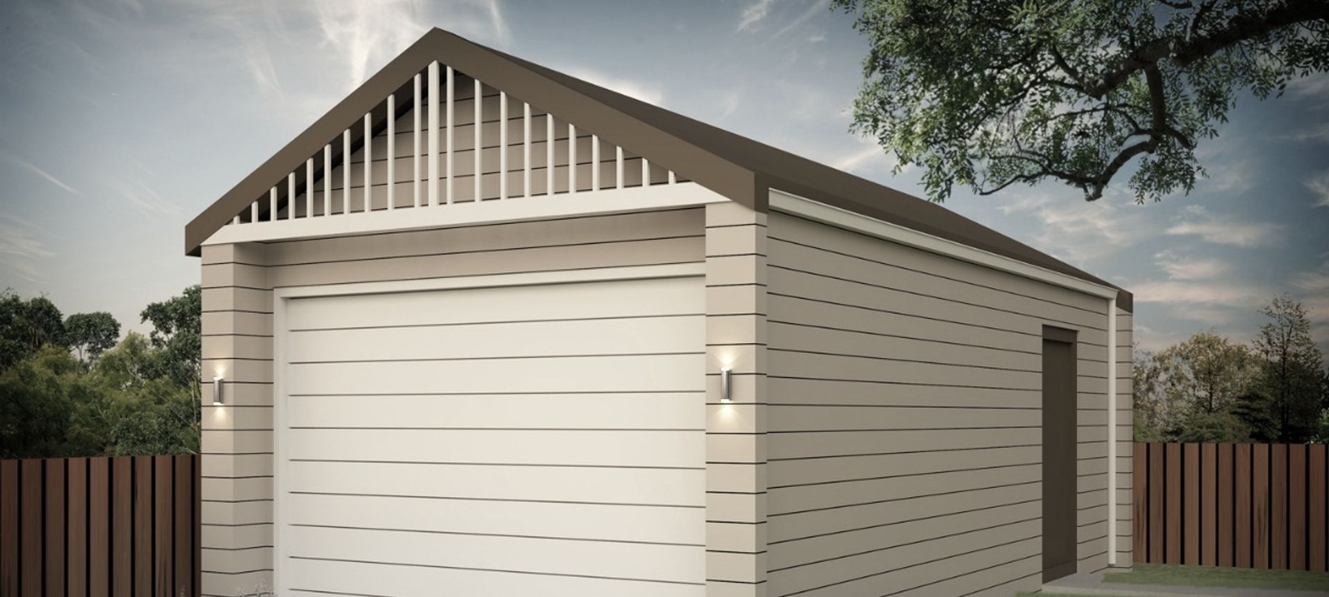 Single Garage banner