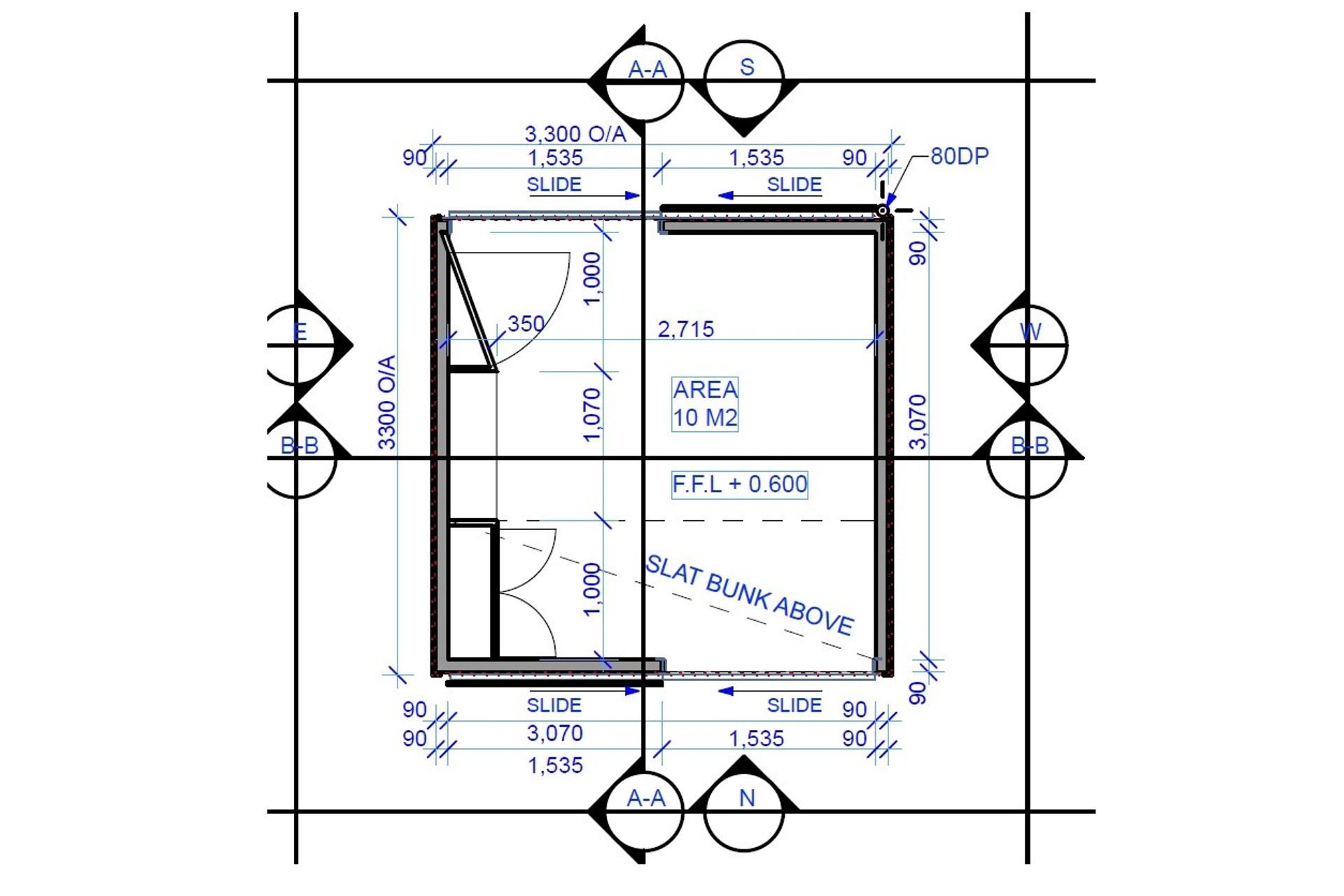 Sleepout - Minor Unit - 10m2