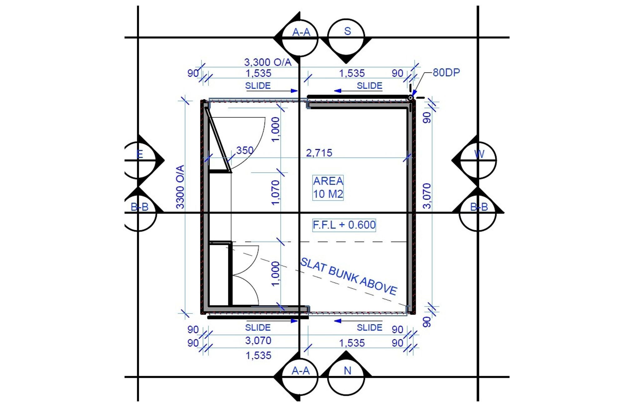 Sleepout - Minor Unit - 10m2