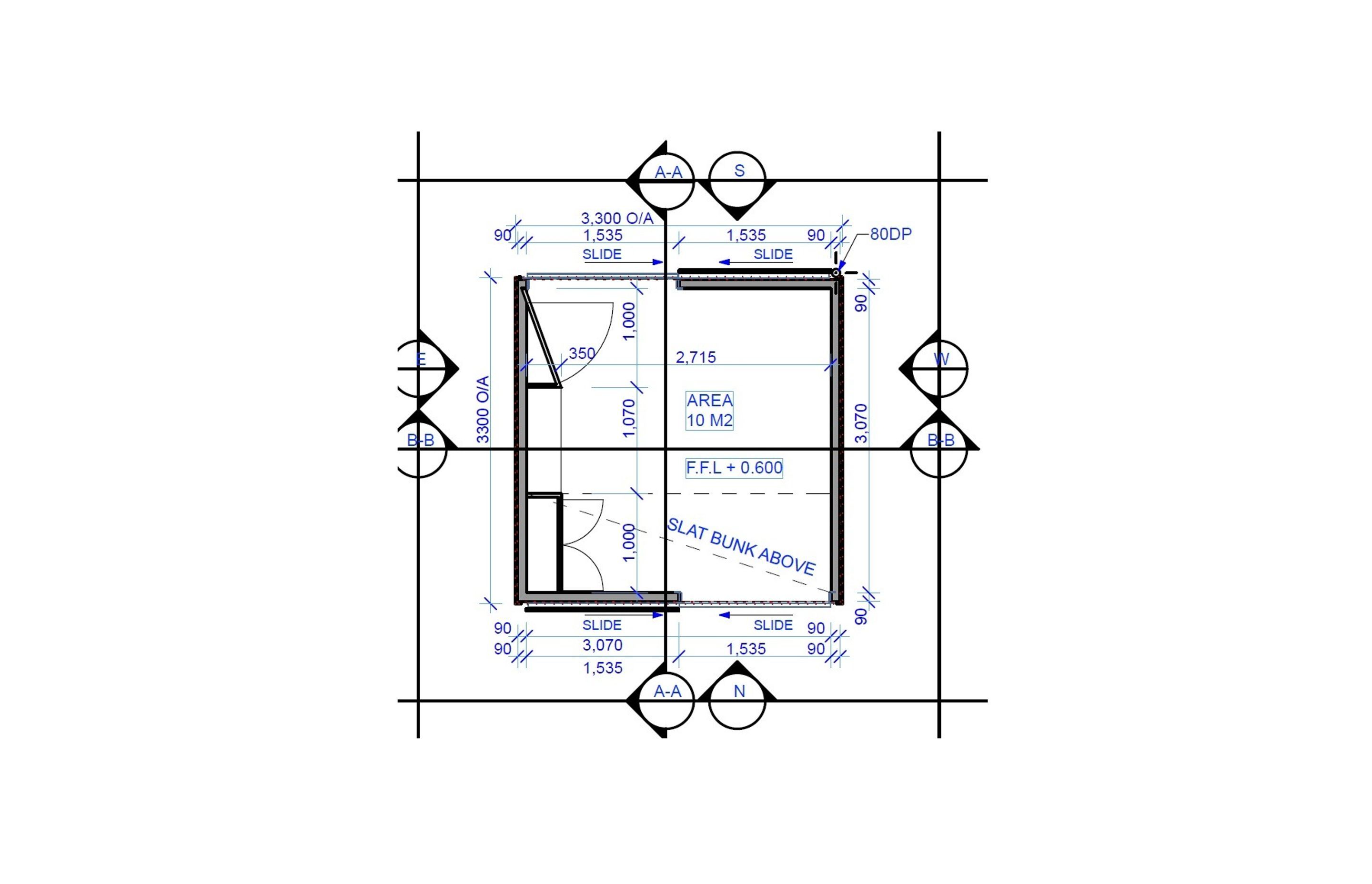 Sleepout - Minor Unit - 10m2