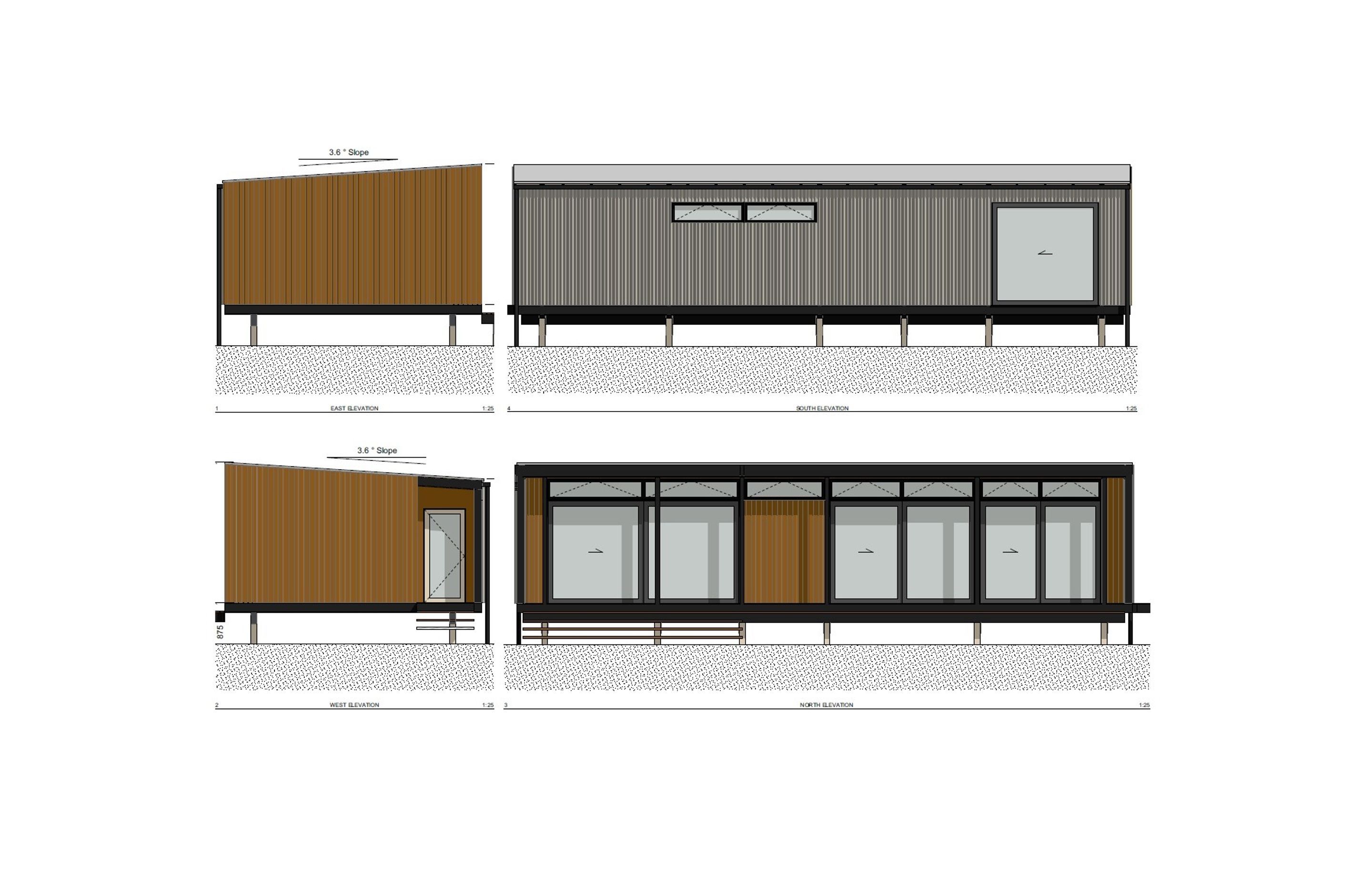 Sleepout - Modular Unit - 65m2