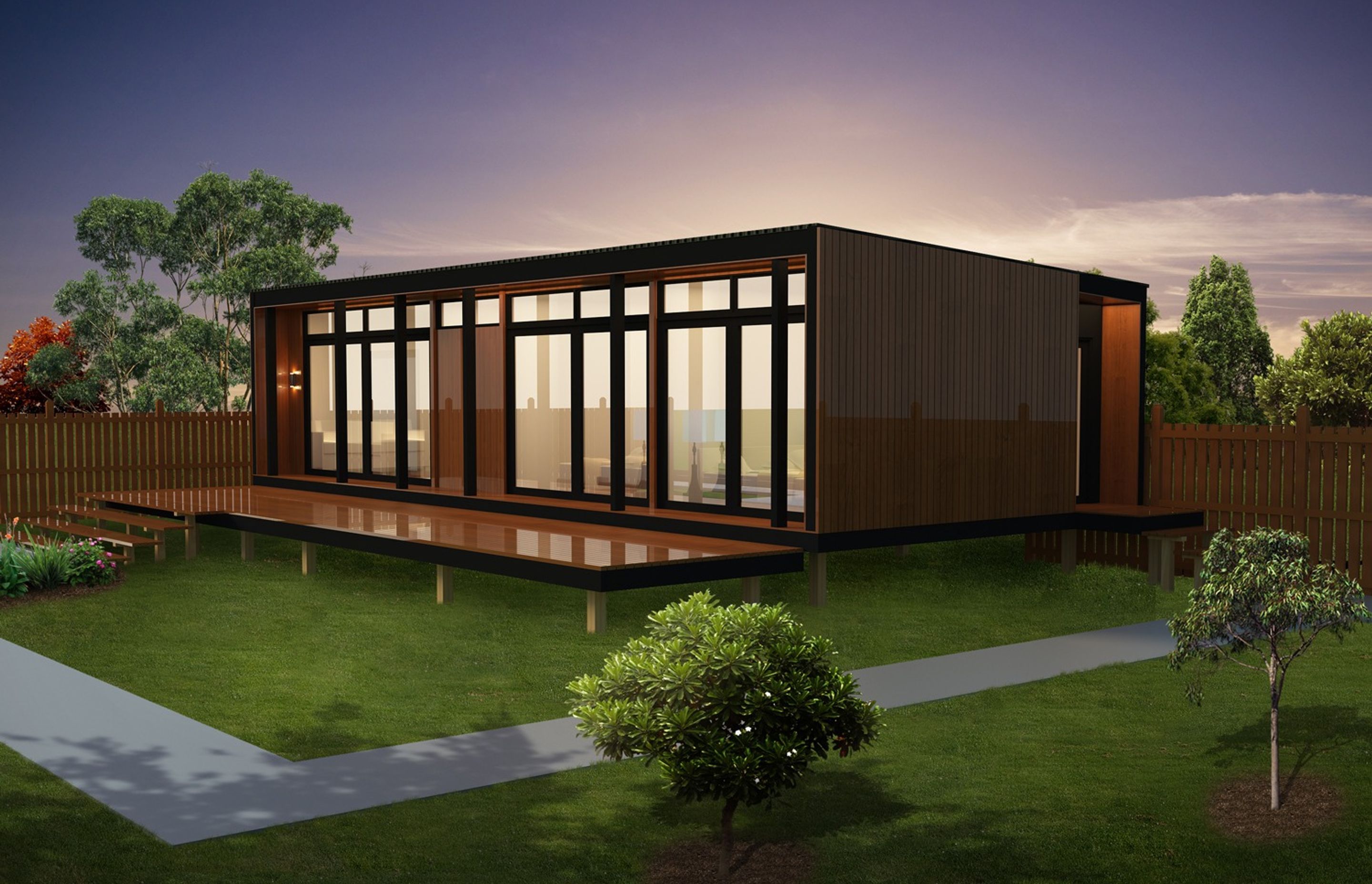 Sleepout - Modular Unit - 65m2