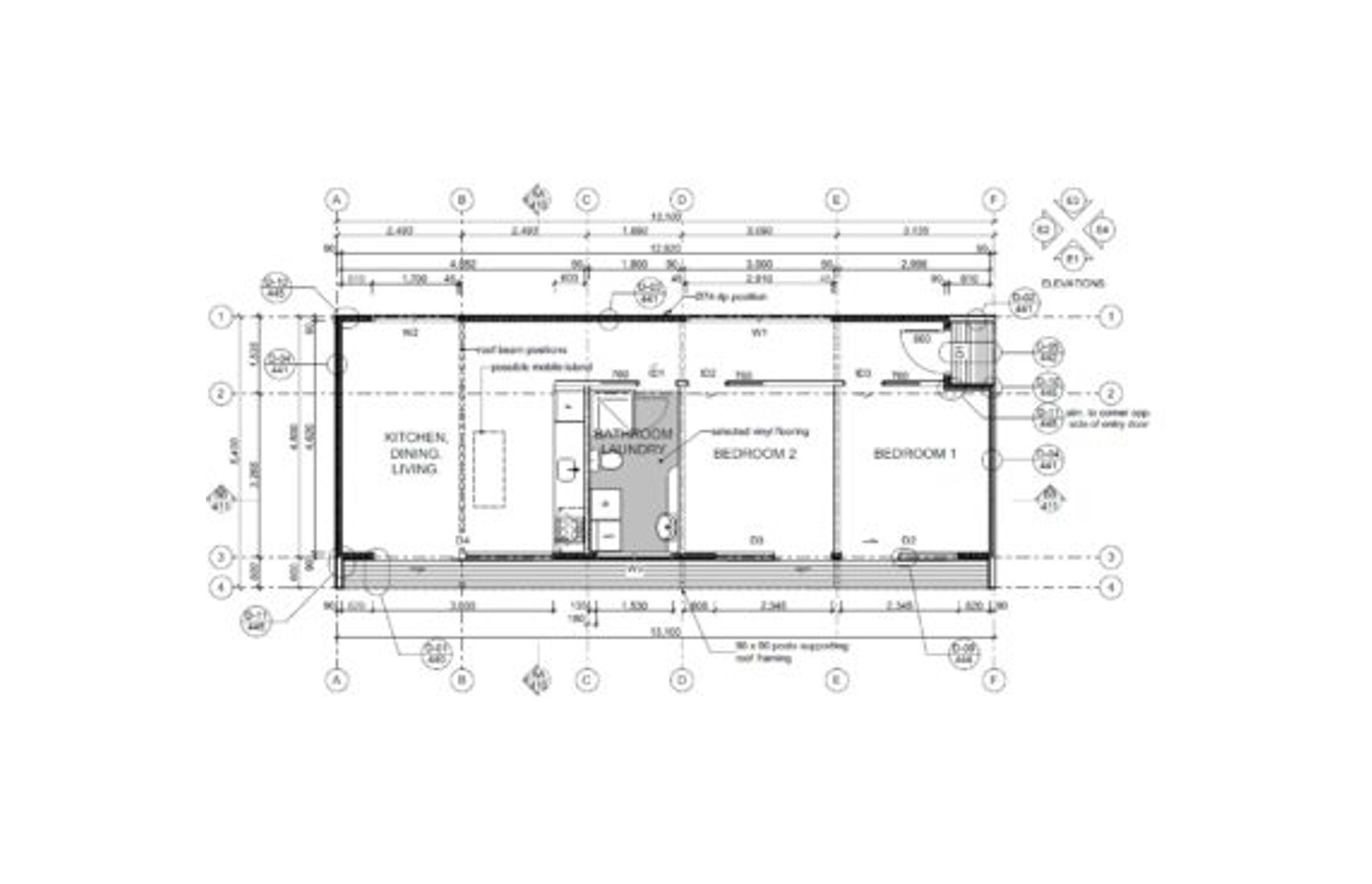 Sleepout - Modular Unit - 65m2