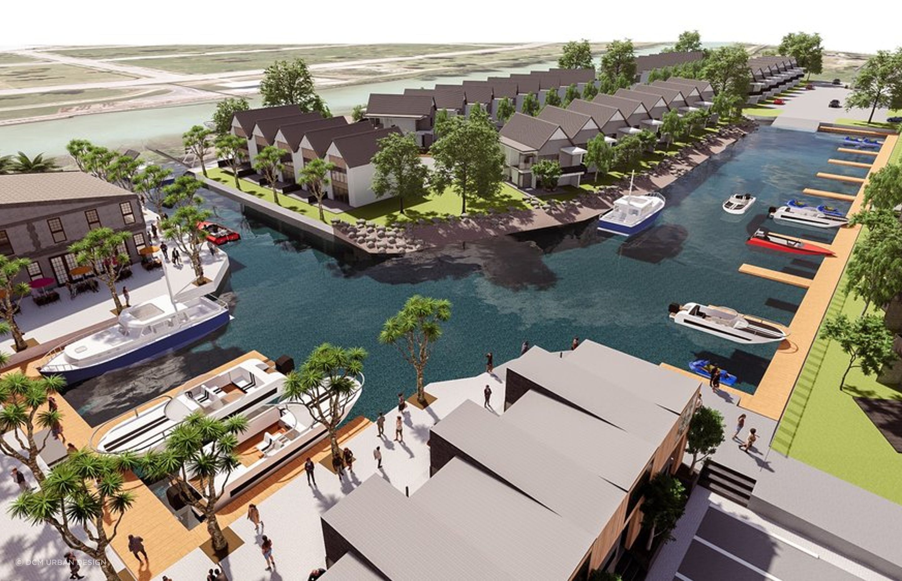 Kaiapoi Red Zone ReDevelopment Project by DCM Urban Design ArchiPro NZ