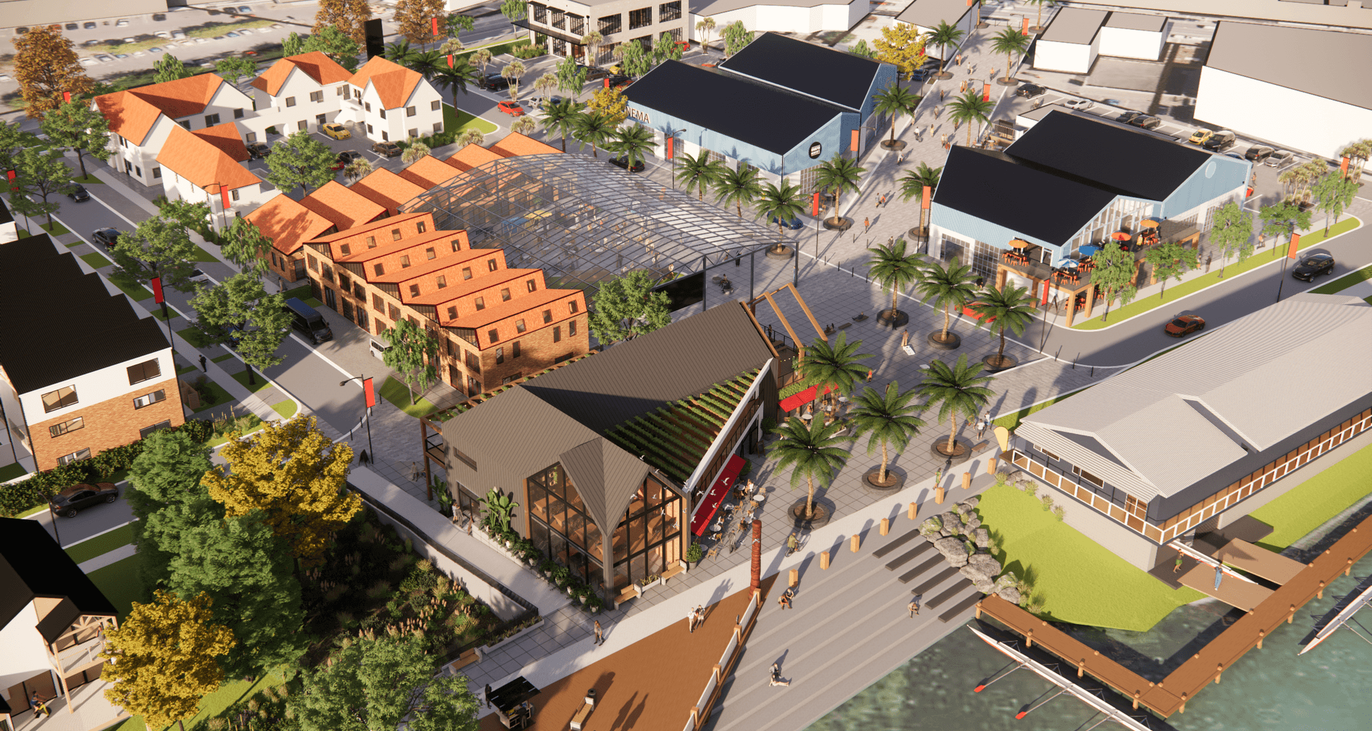 Kaiapoi Red Zone Re-Development Project banner