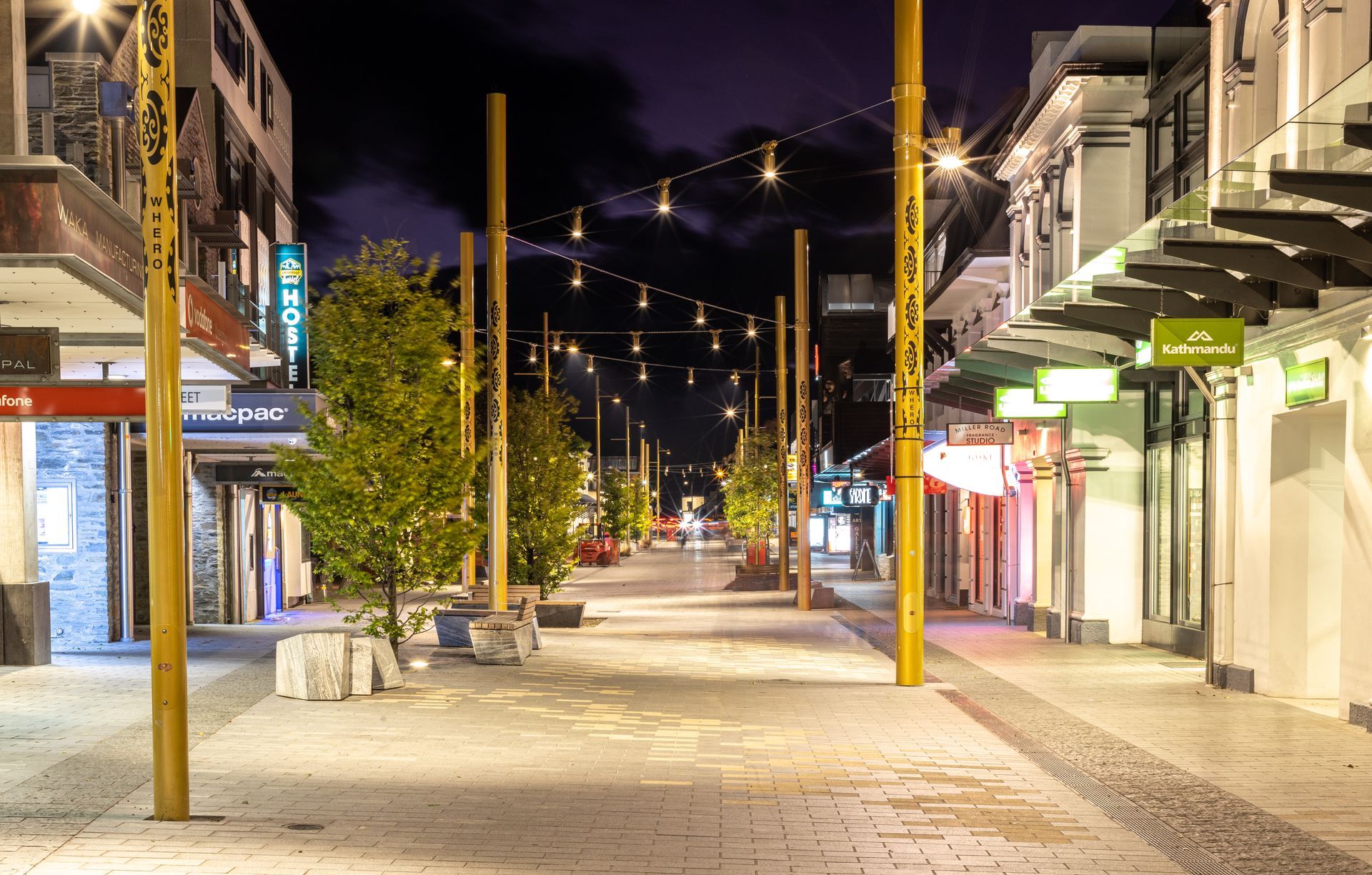 Queenstown Catenary Lighting