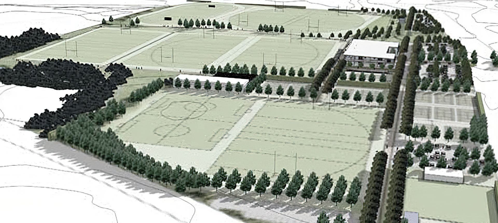 Karaka Sports Park, Infrastructure Design banner