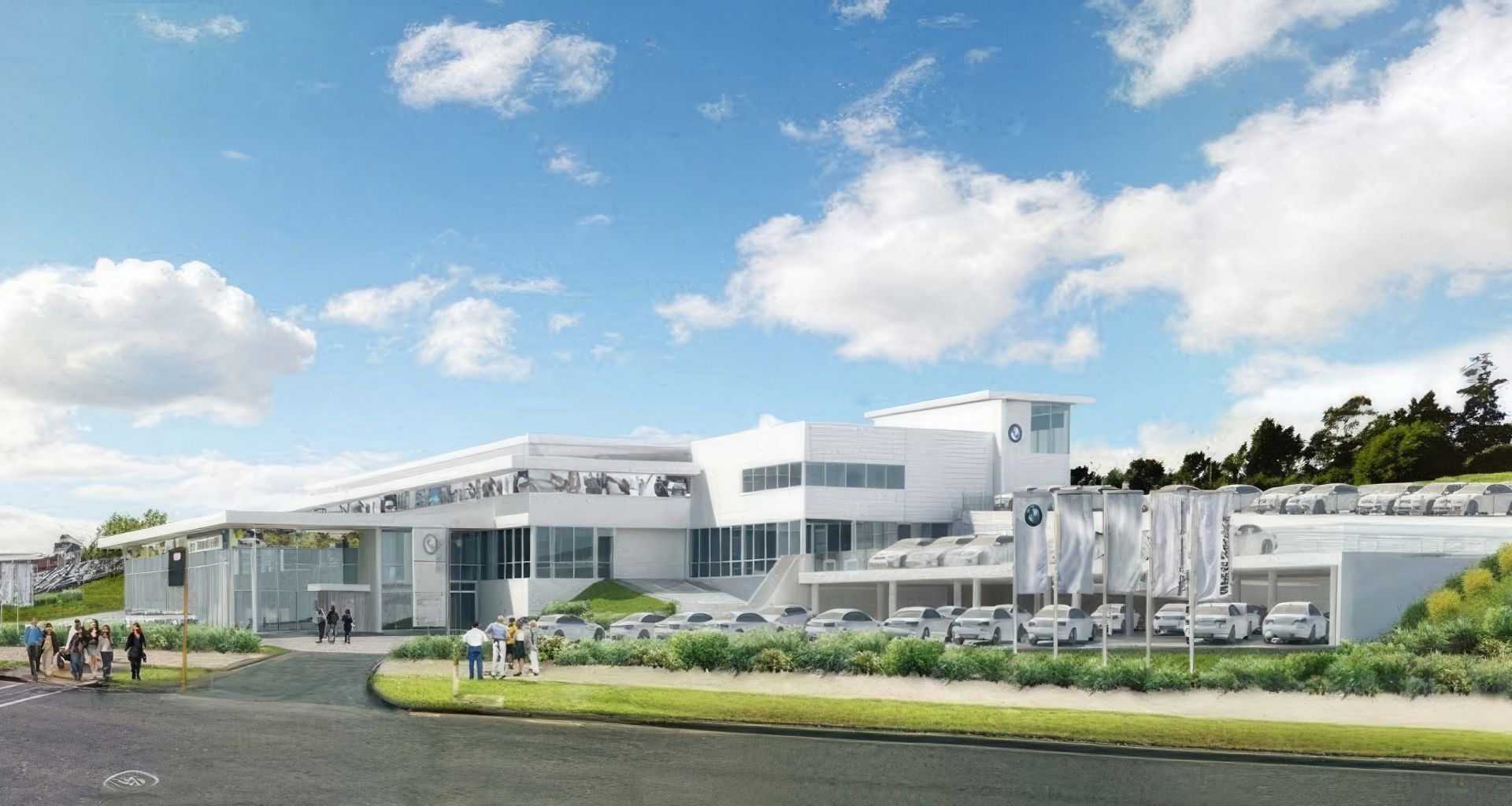 BMW Showroom banner
