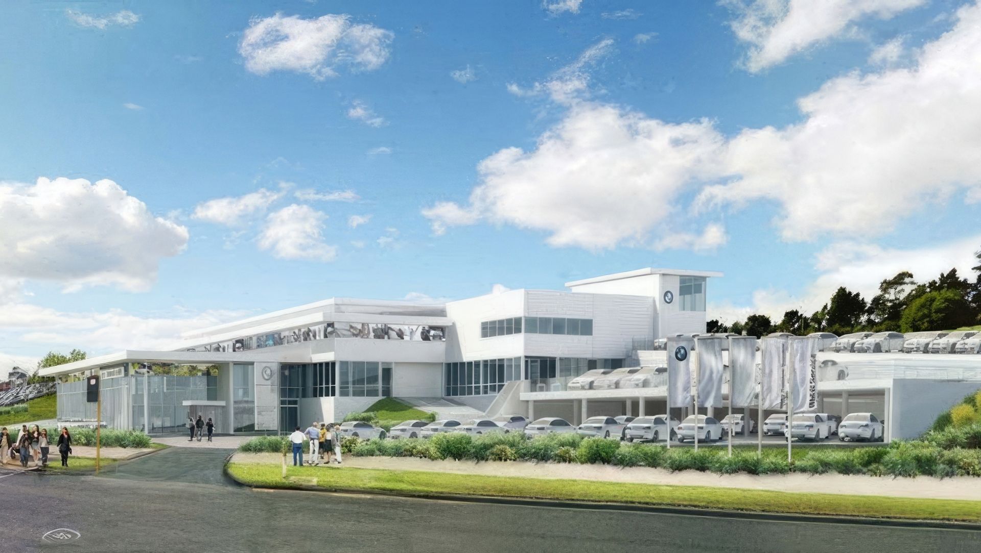 BMW Showroom banner
