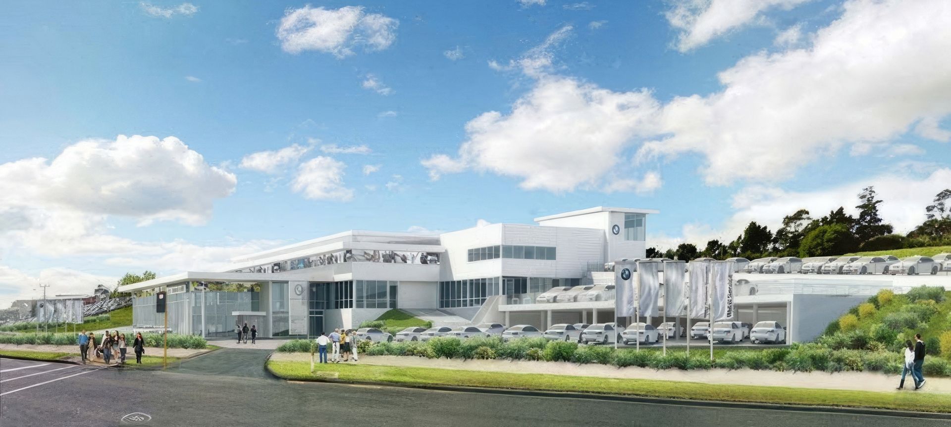 BMW Showroom banner