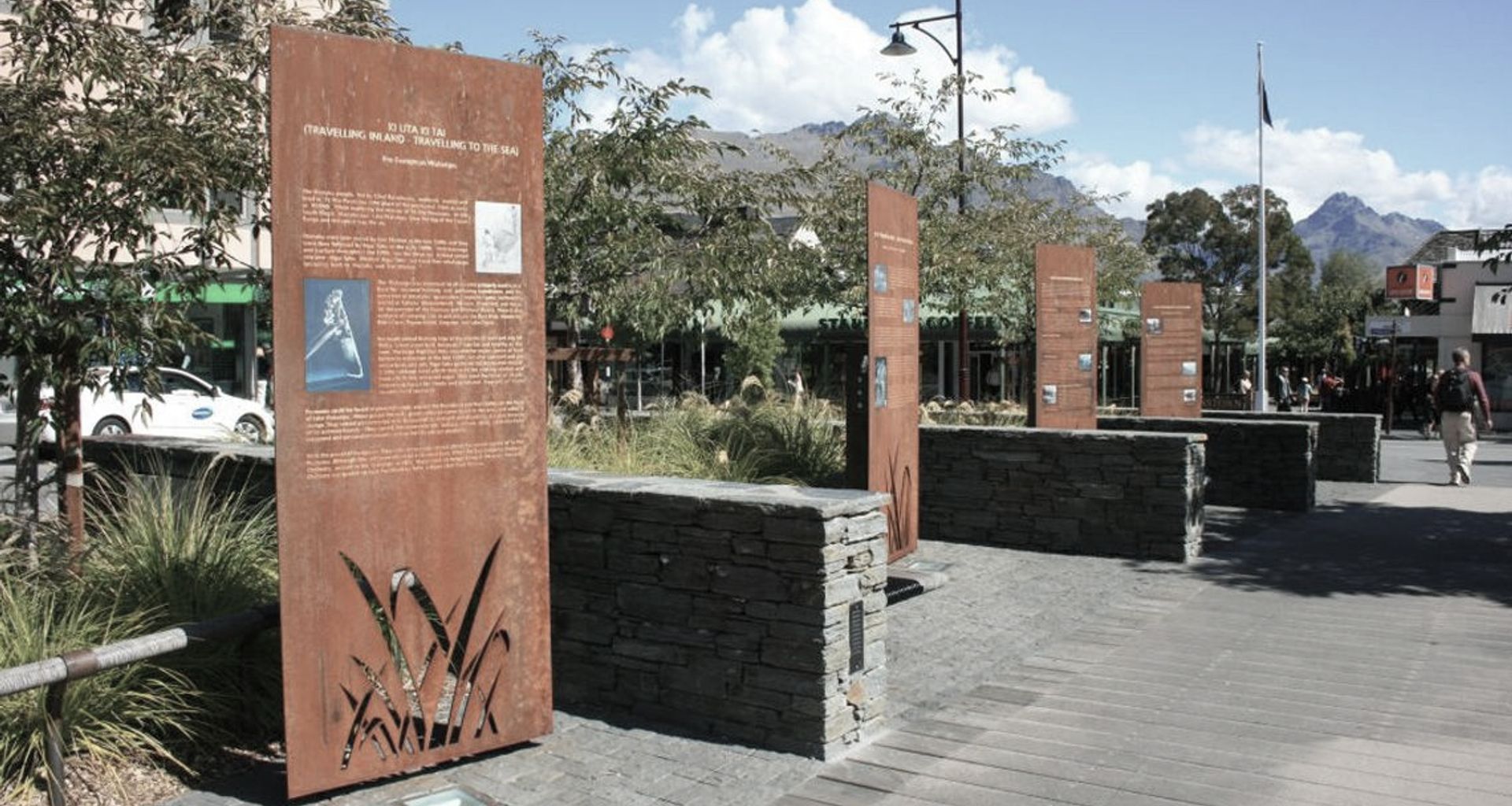 Urban Design - Queenstown Village Green banner