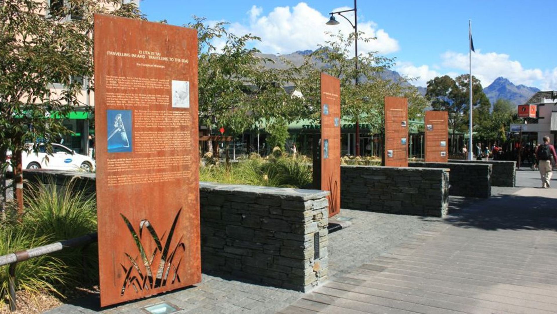 Urban Design - Queenstown Village Green banner