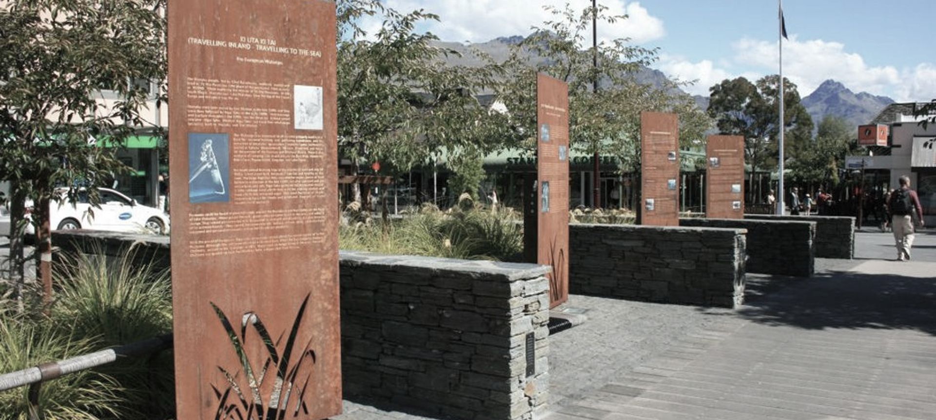 Urban Design - Queenstown Village Green banner