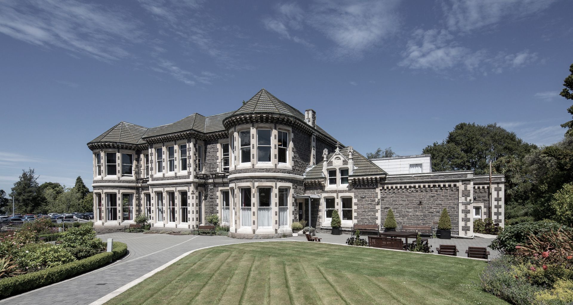 Marinoto House, Stage 2, Mercy Hospital banner