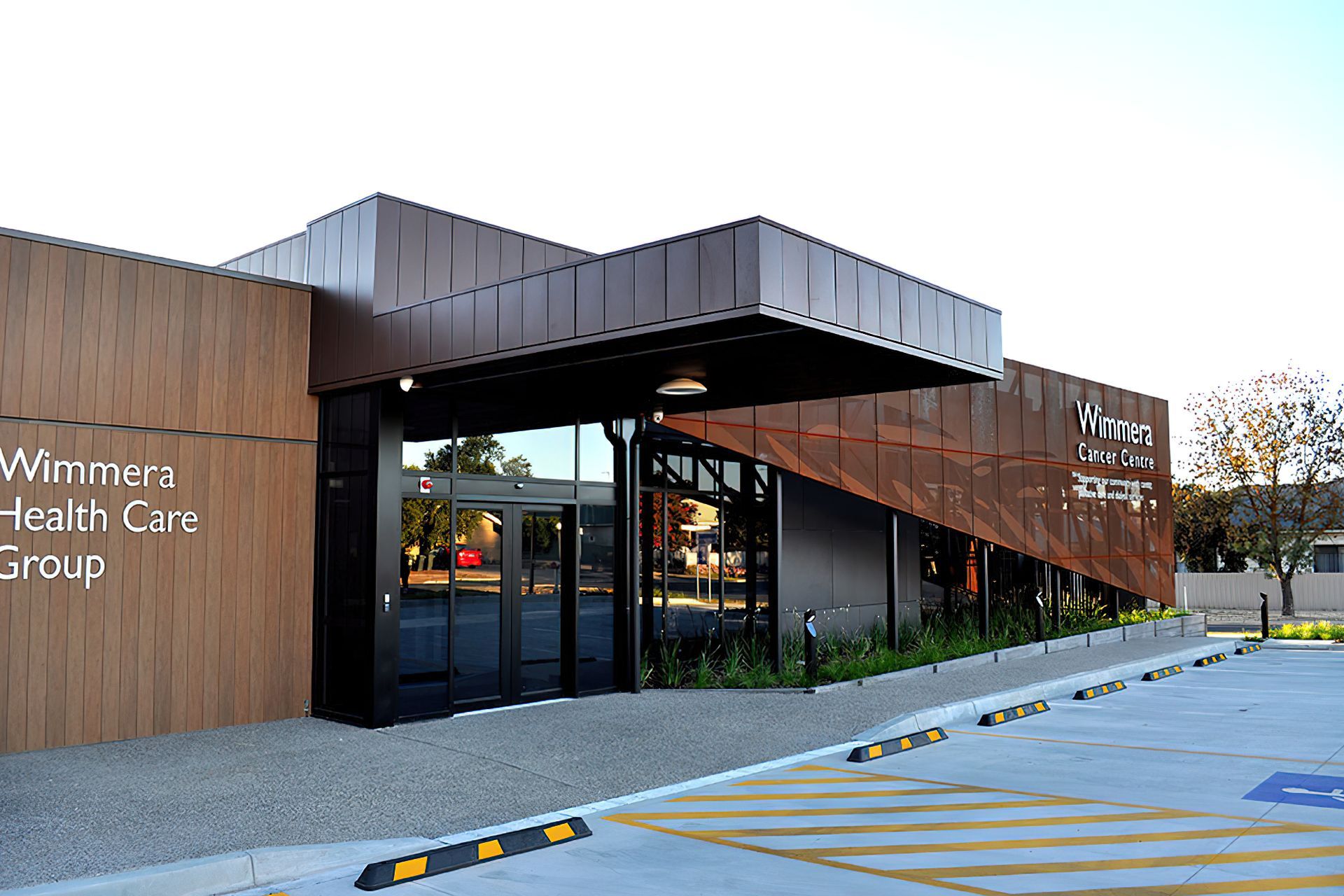 ##Wimmera Cancer Centre - Custom Corten Cassette Panels