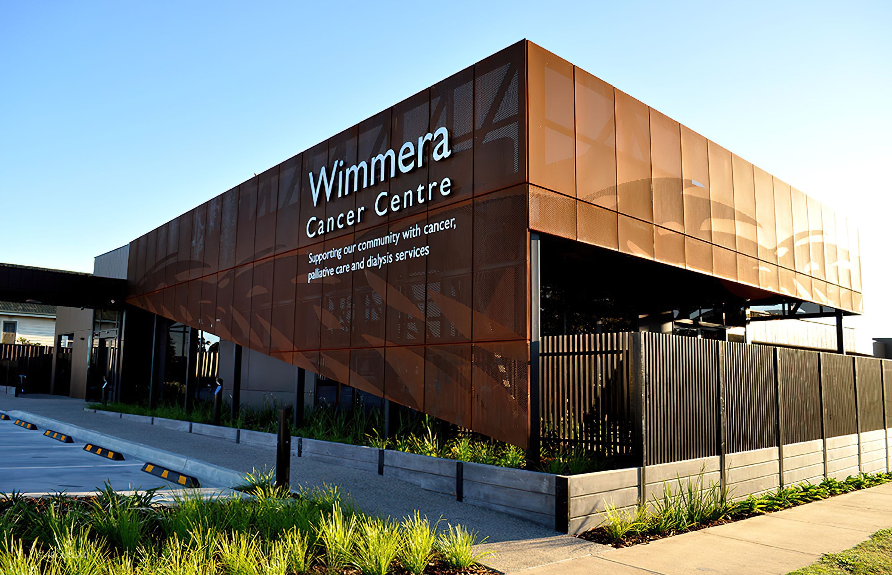 ##Wimmera Cancer Centre - Custom Corten Cassette Panels
