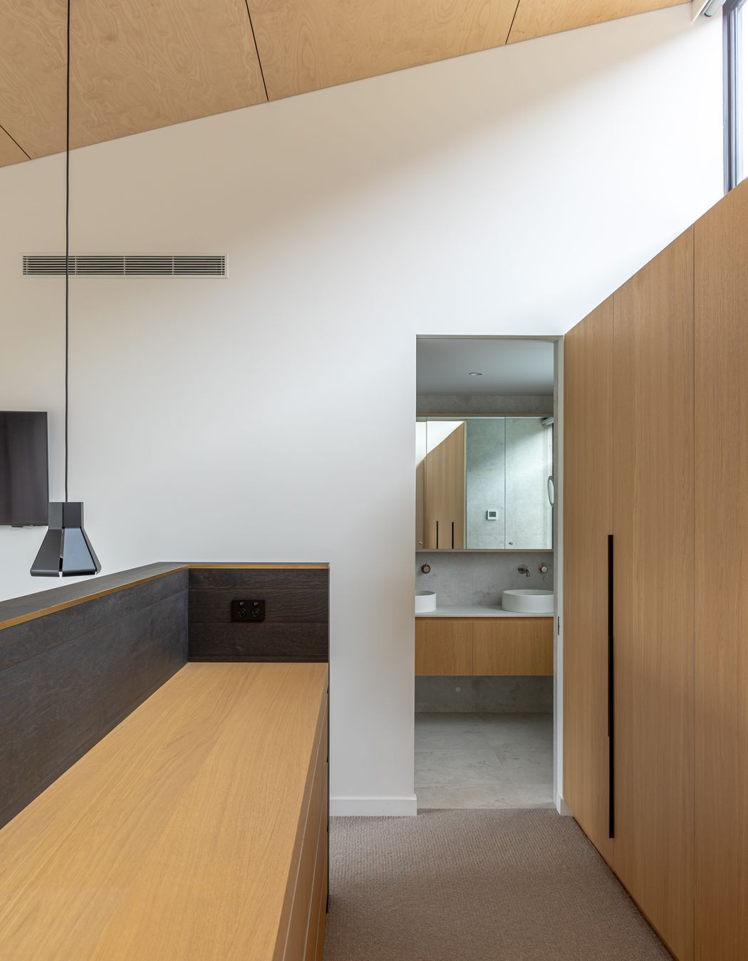 Master bedroom joinery