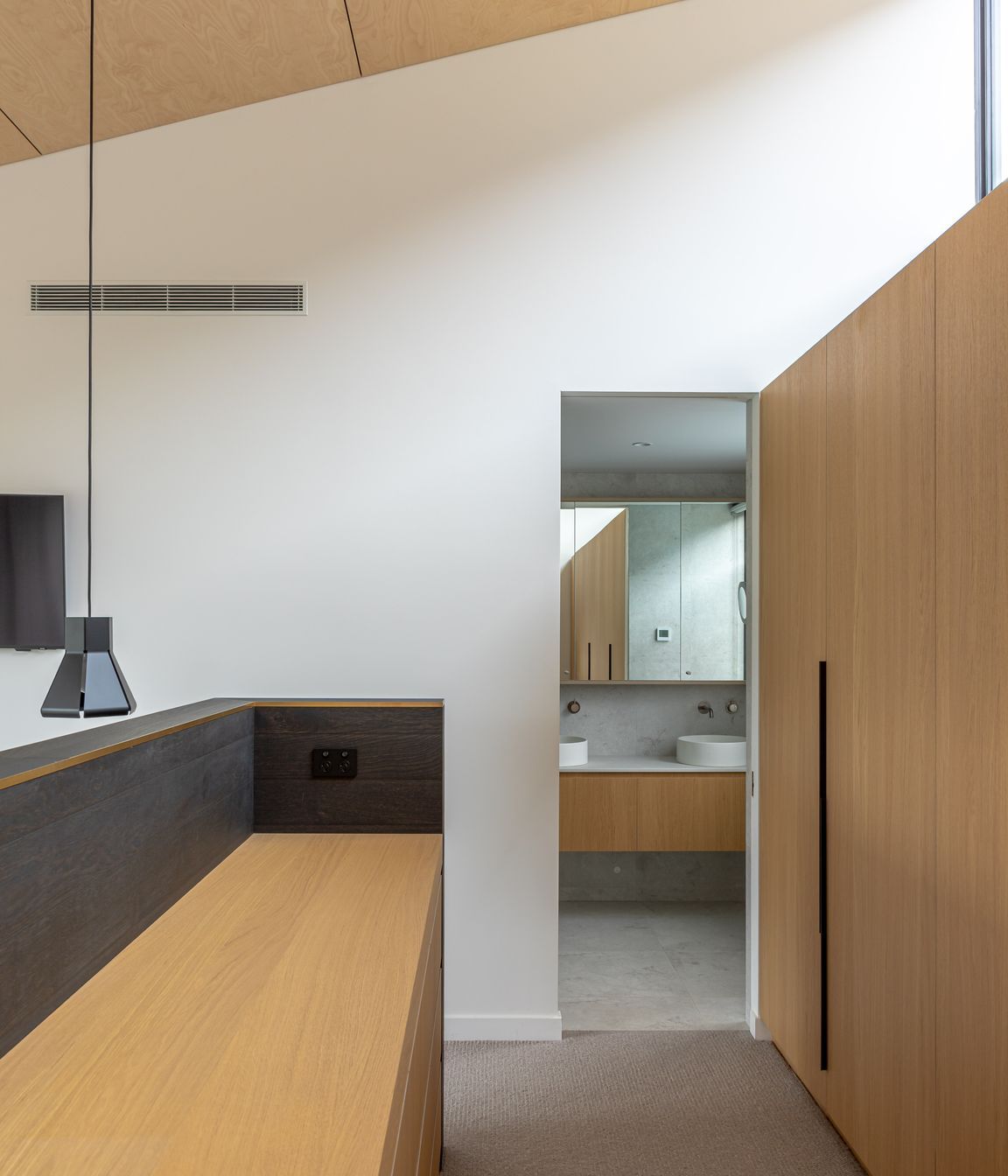 Master bedroom joinery