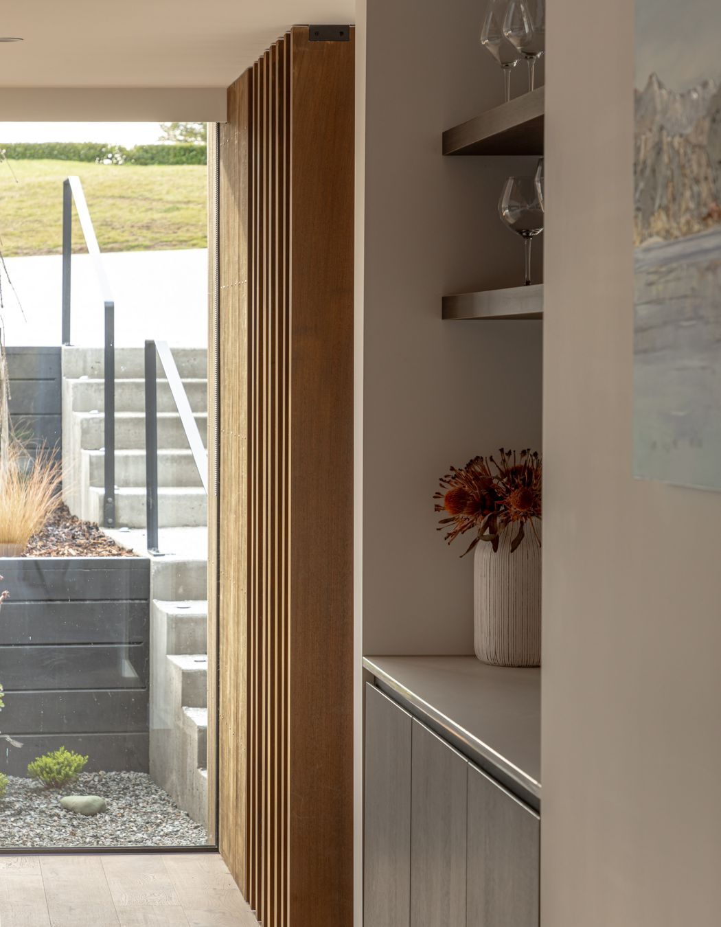 Materials are bought together for their textural qualities