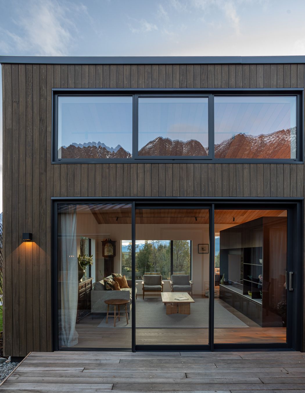 Simple forms make for a contemporary alpine statement.