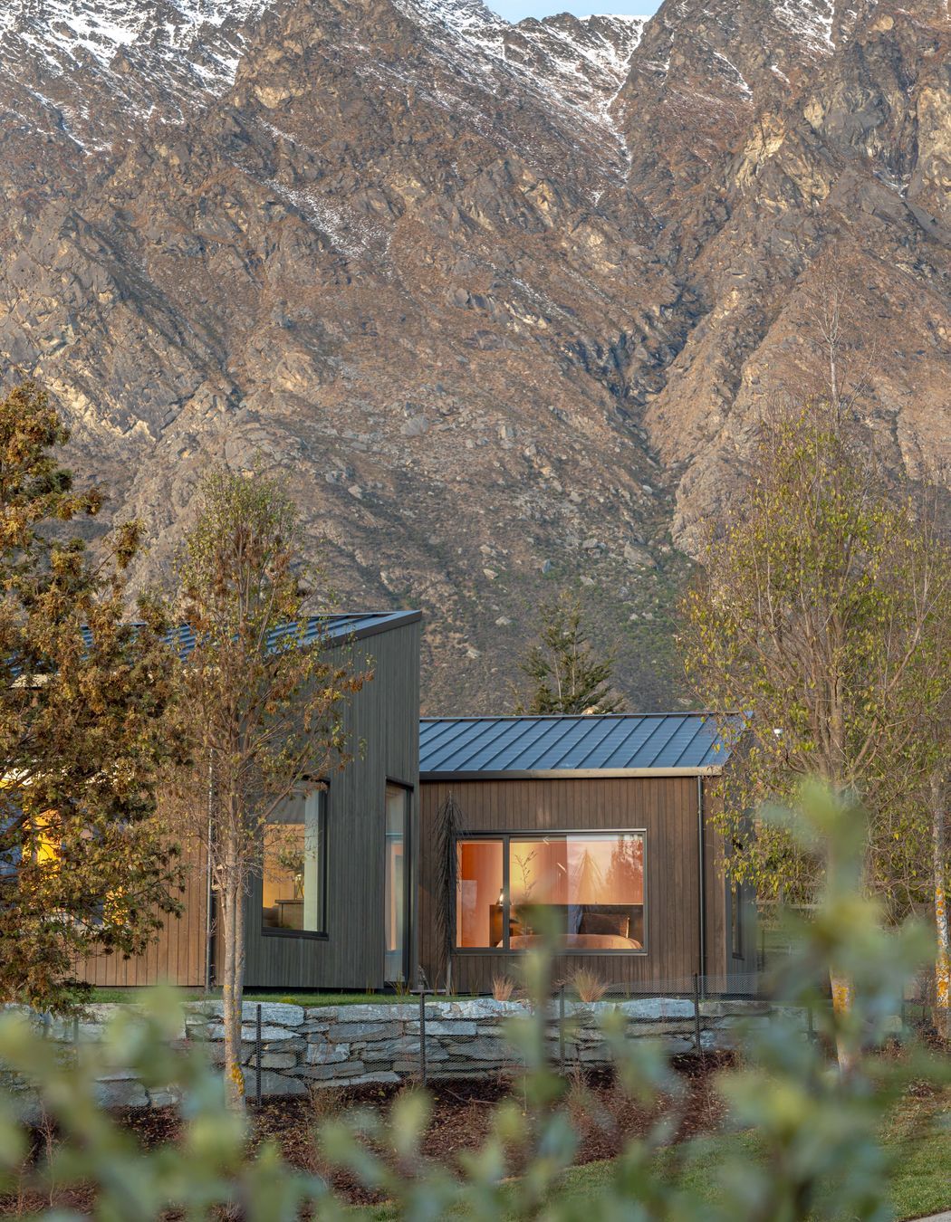 The design is inspired by the rugged natural beauty of the New Zealand alpine landscape