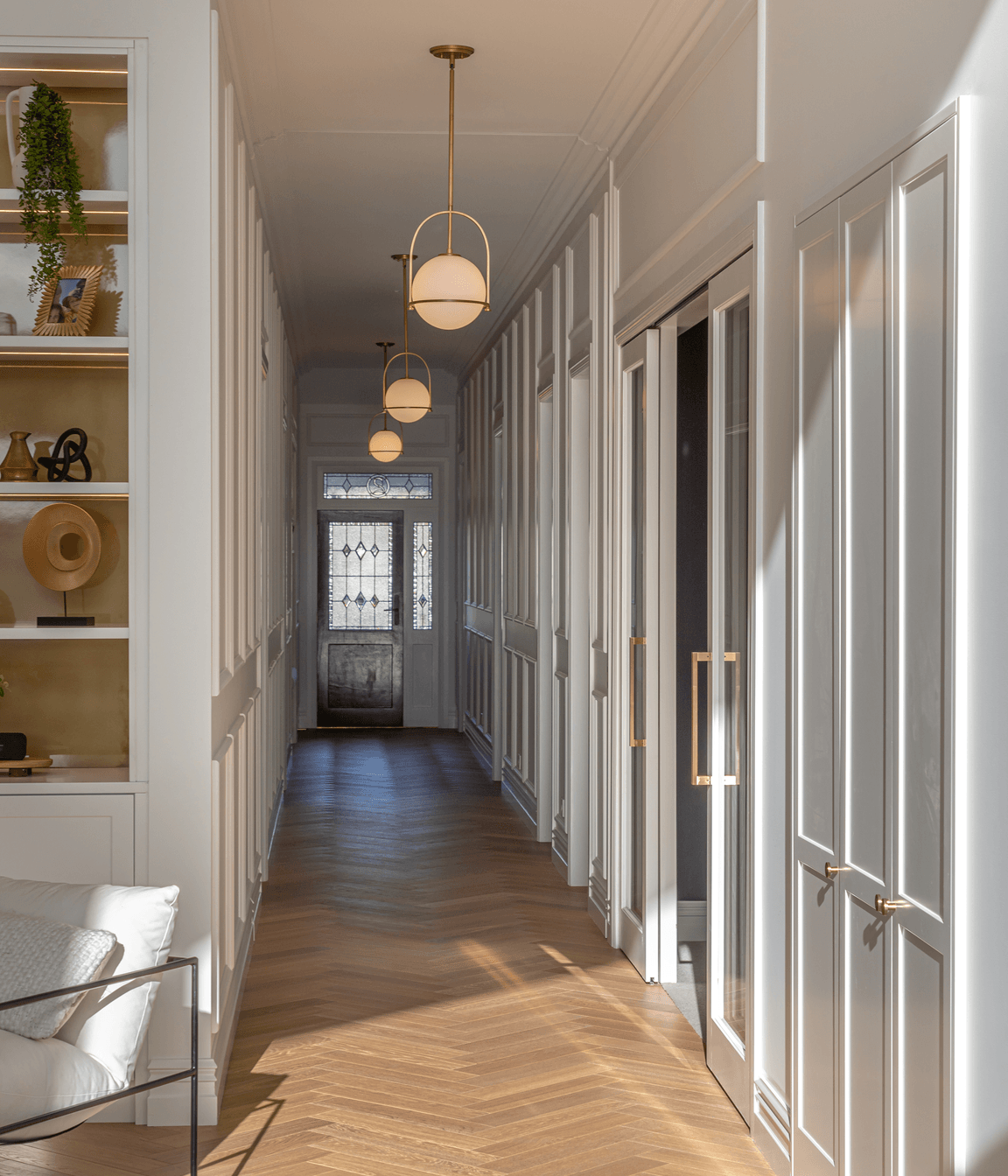 Faulder Ave - Herringbone Flooring