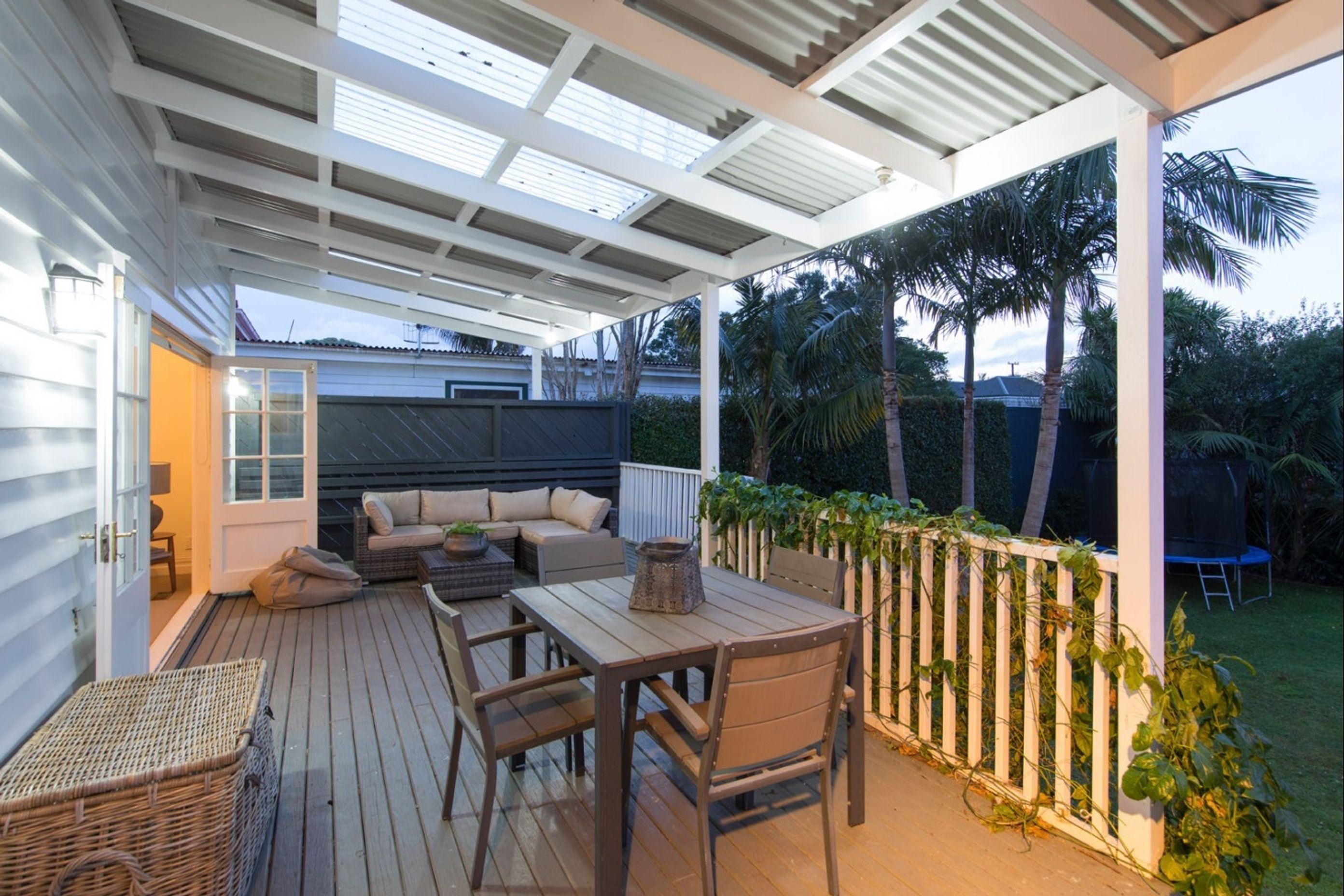 Deck Area - before