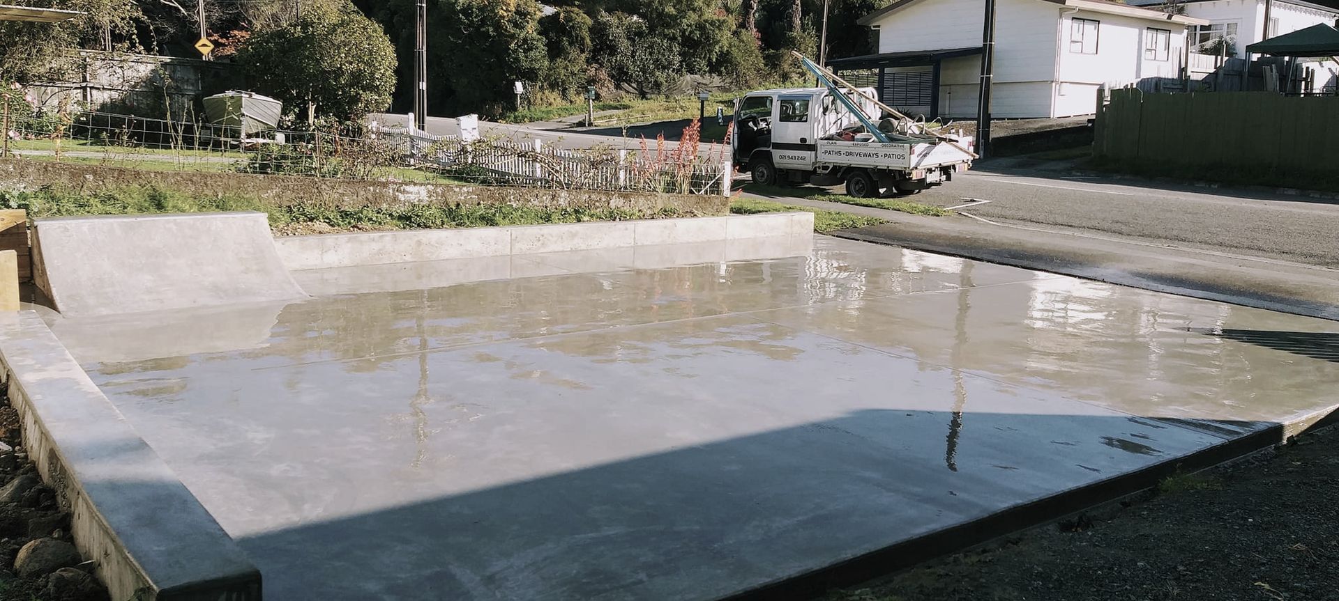 Quarter Pipe Driveway banner