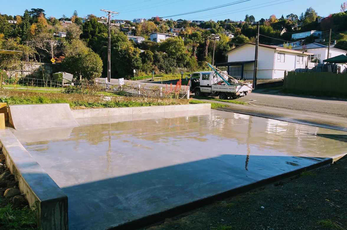 Quarter Pipe Driveway