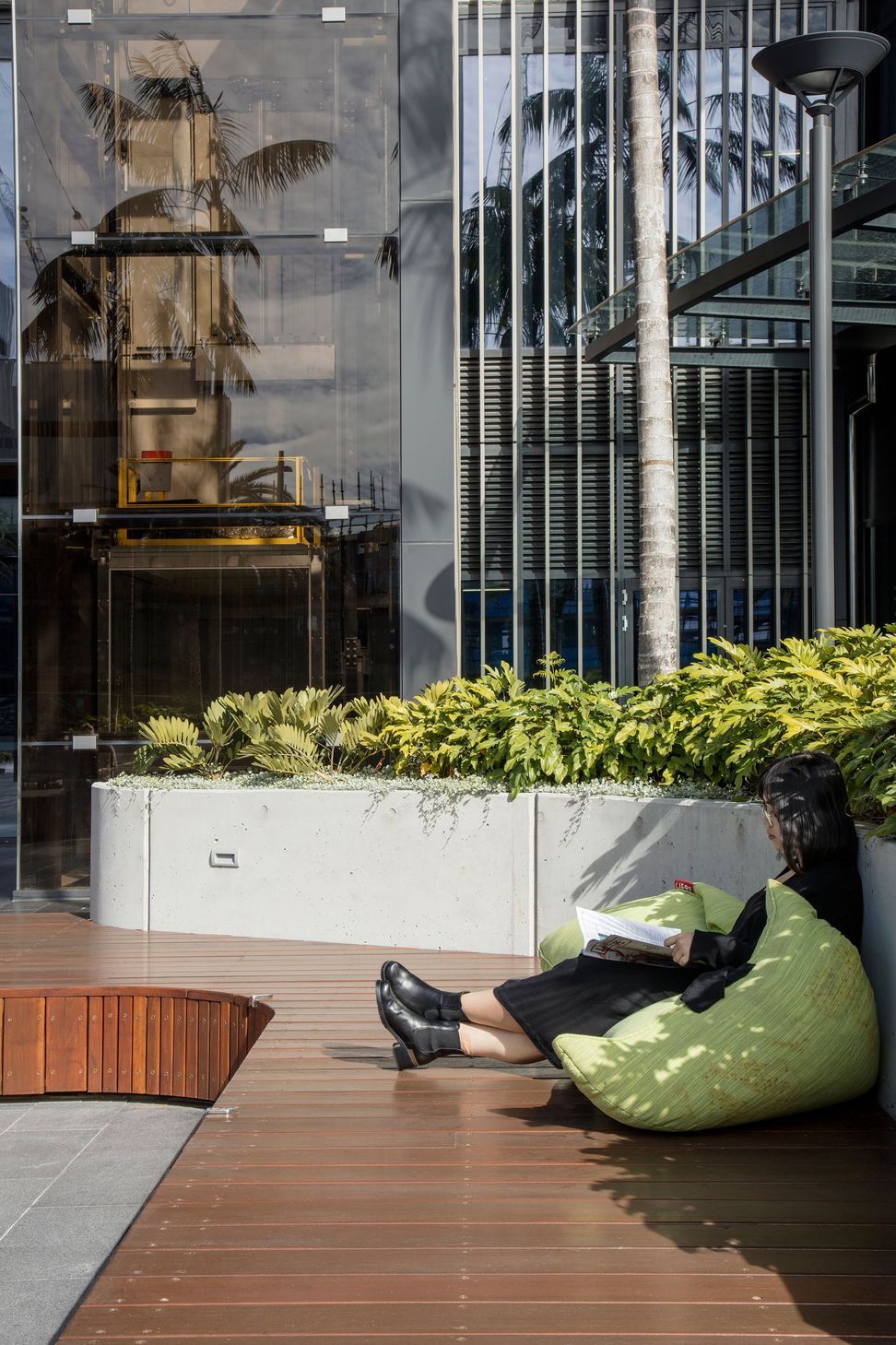 Wentworth Point Library Forecourt