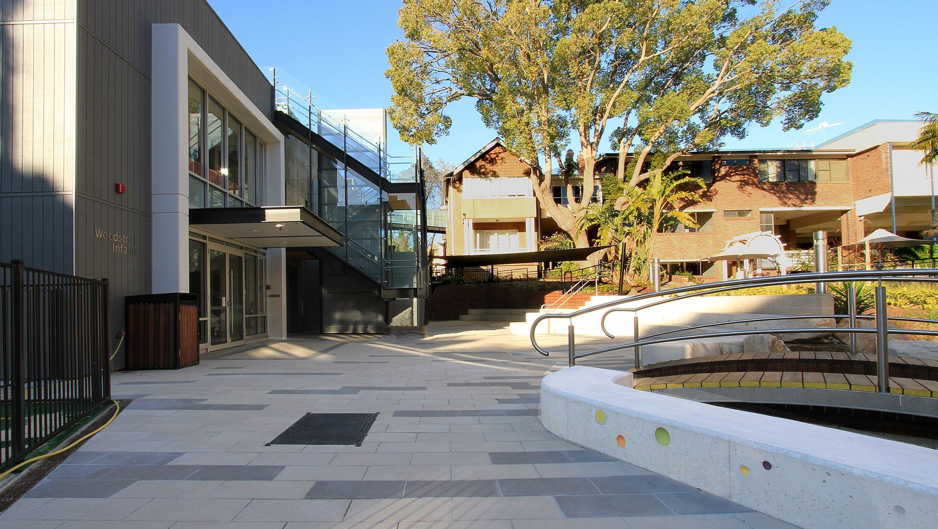 Wenona School banner