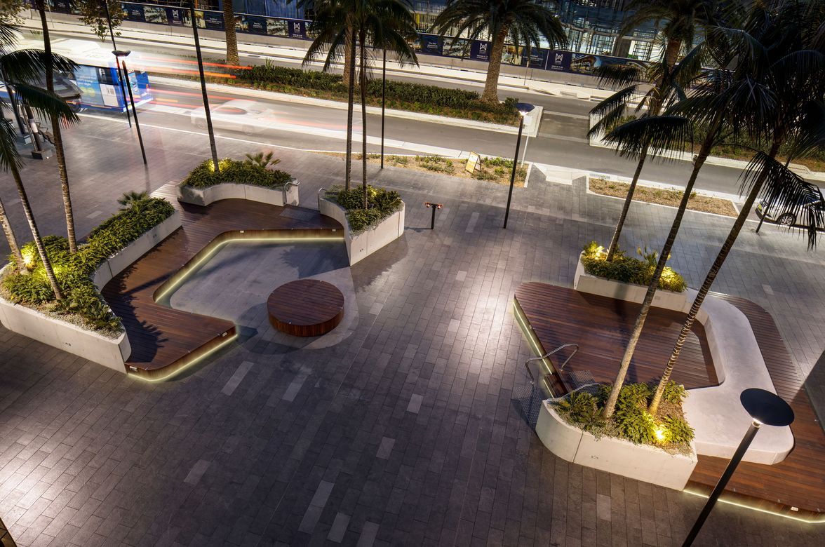 Wentworth Point Library Forecourt