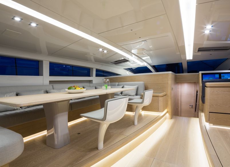 Fastmount in Baltic Yachts 108 WinWin