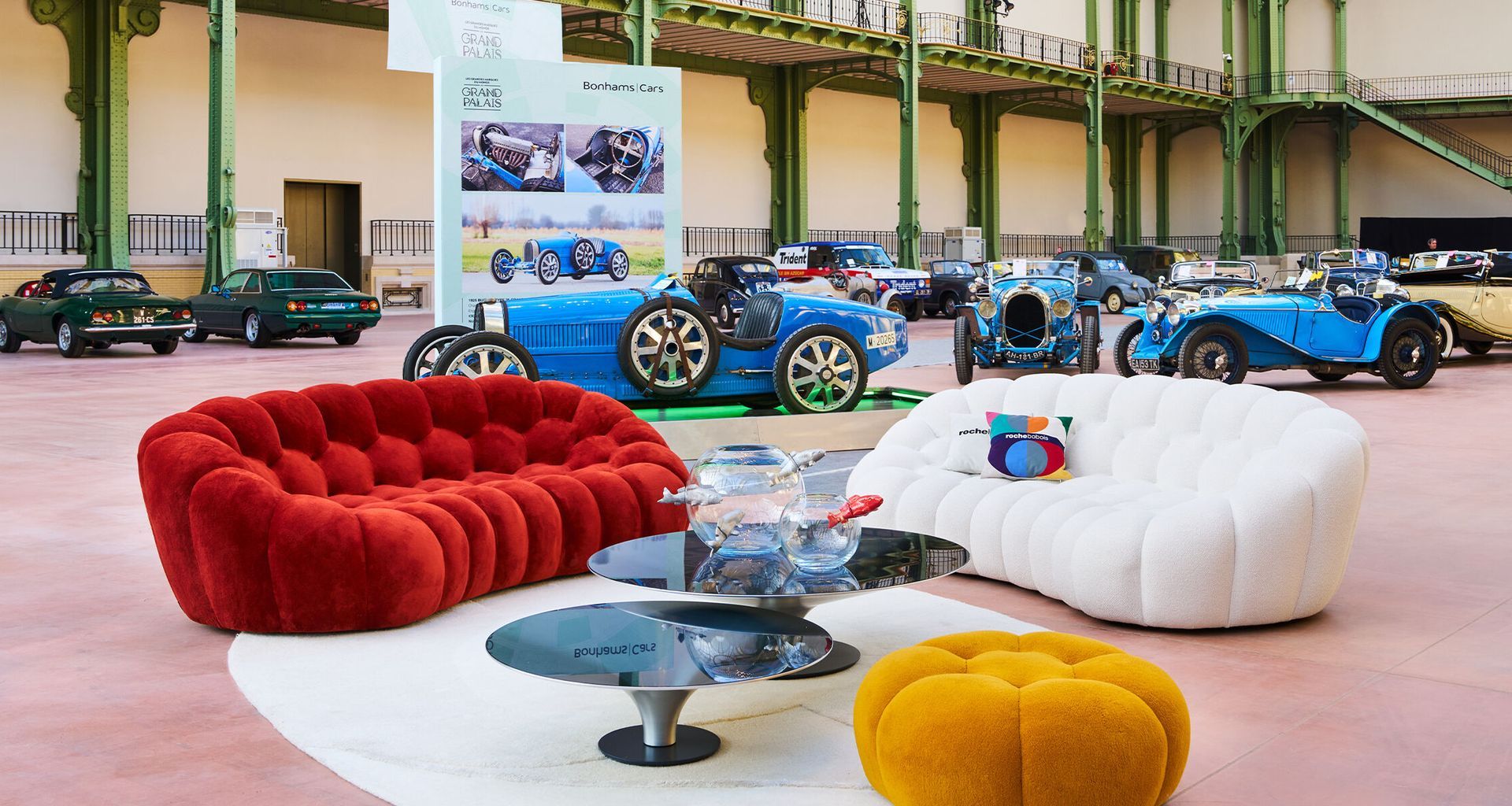 Bonhams Cars & Roche Bobois banner