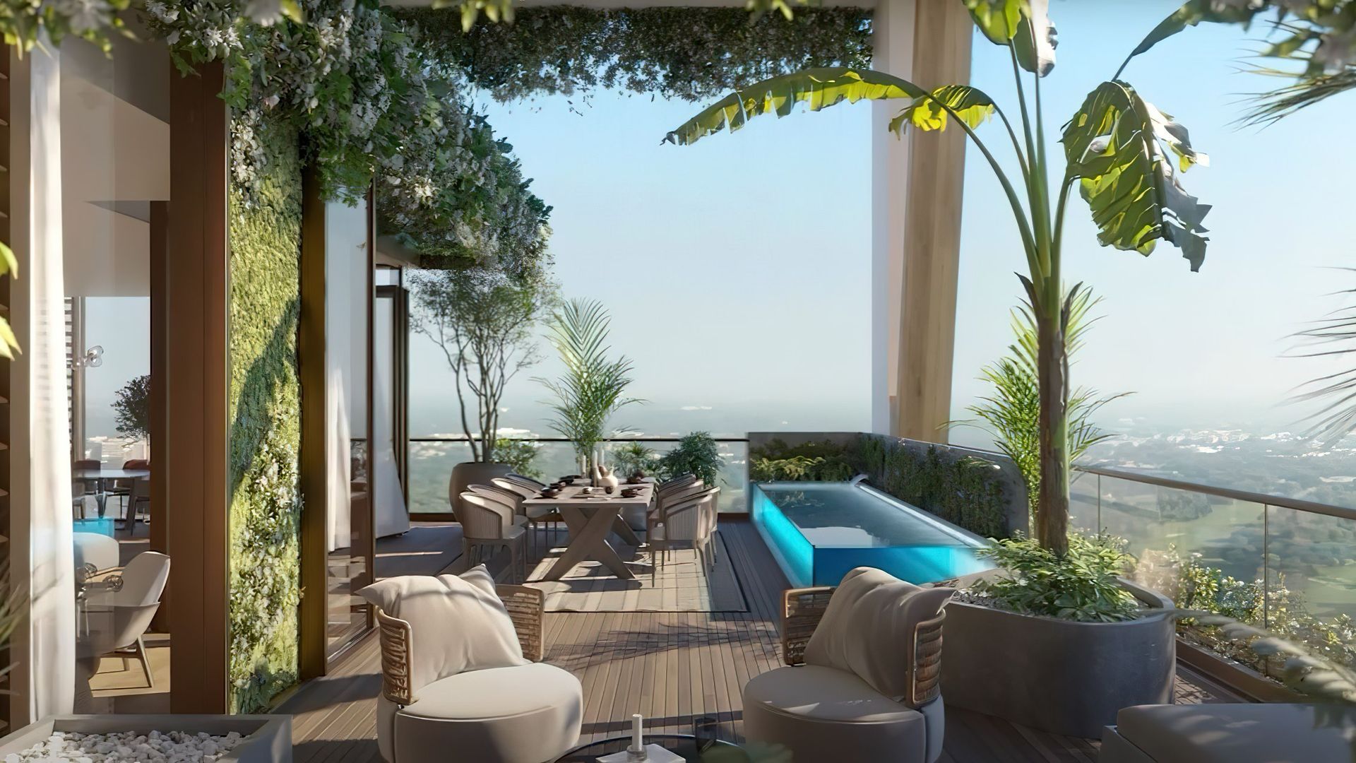 Pakistan's First Vertical Forest | Forest V, | Design | Interior by Design Partnership Australia video
