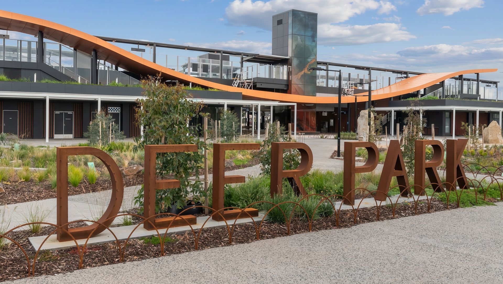 Deer Park Station banner