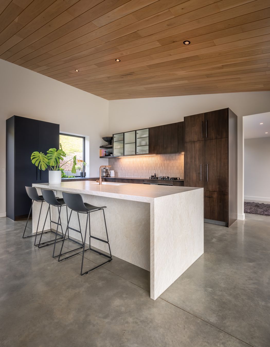 Functional elegance in the home's kitchen