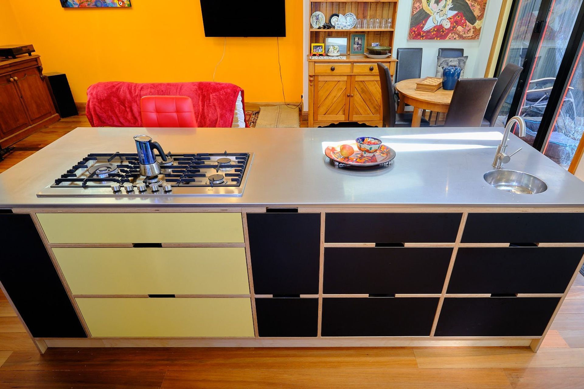 Inset kitchen Mount Cook