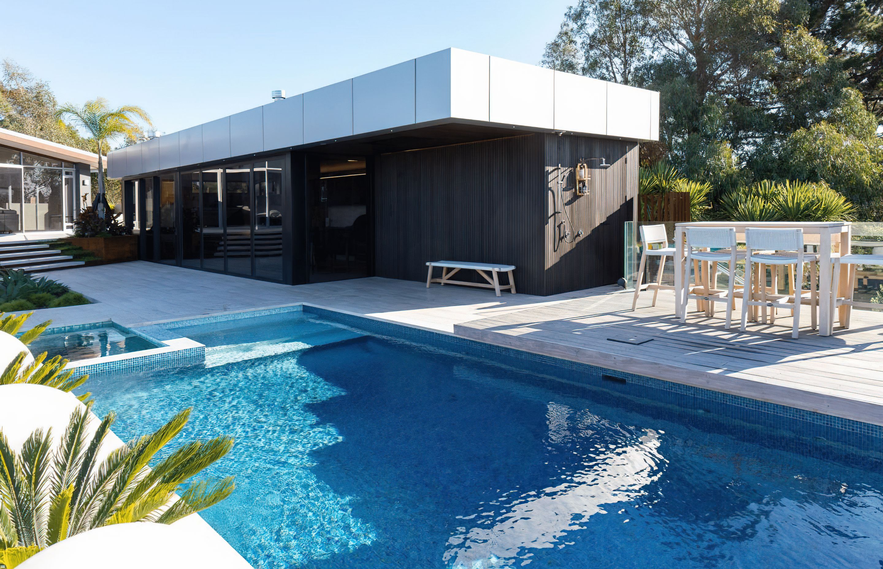 Kaimata Pool, Cabana & Hard Landscape