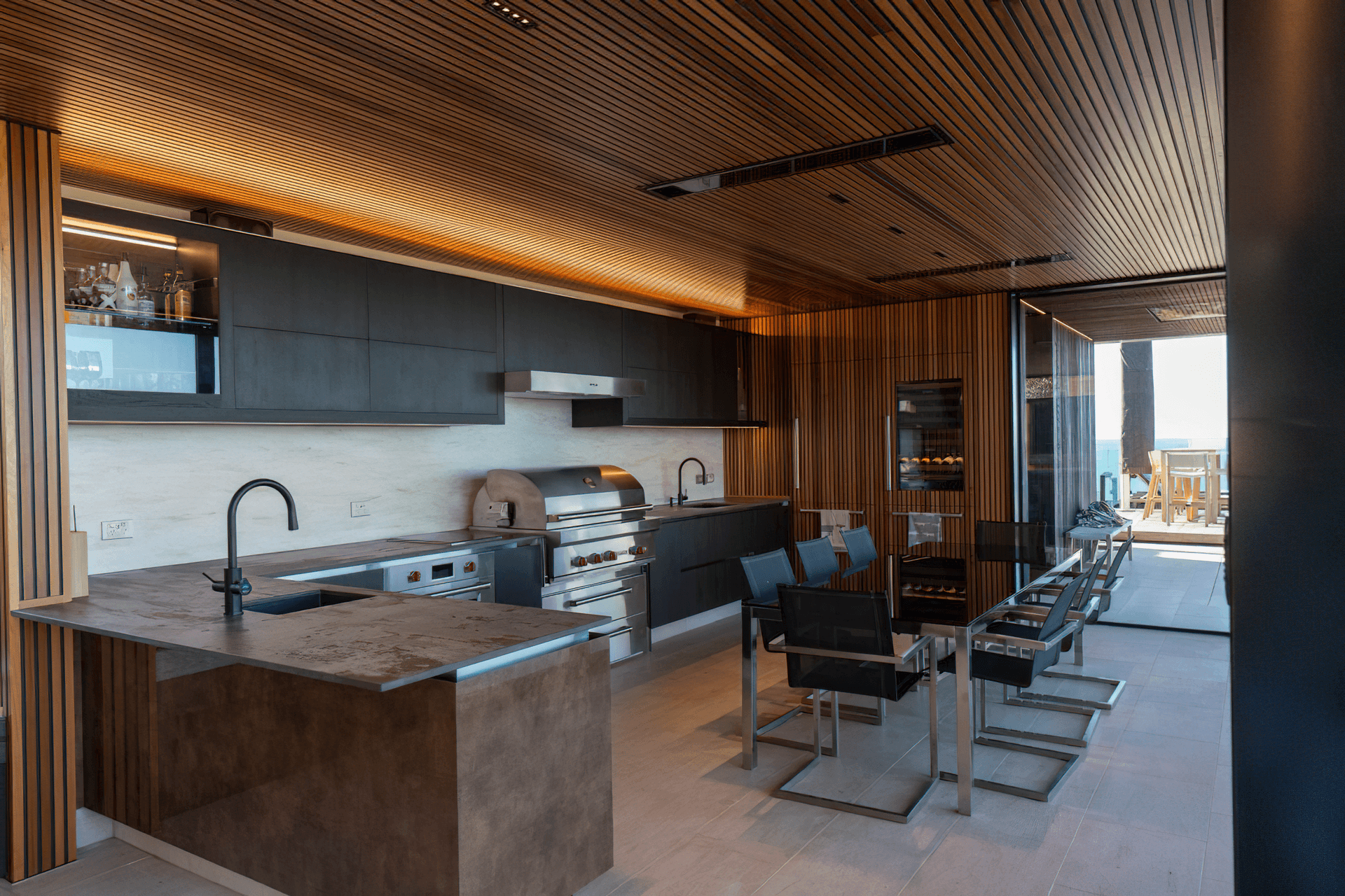 Kaimata Pool, Cabana & Hard Landscape