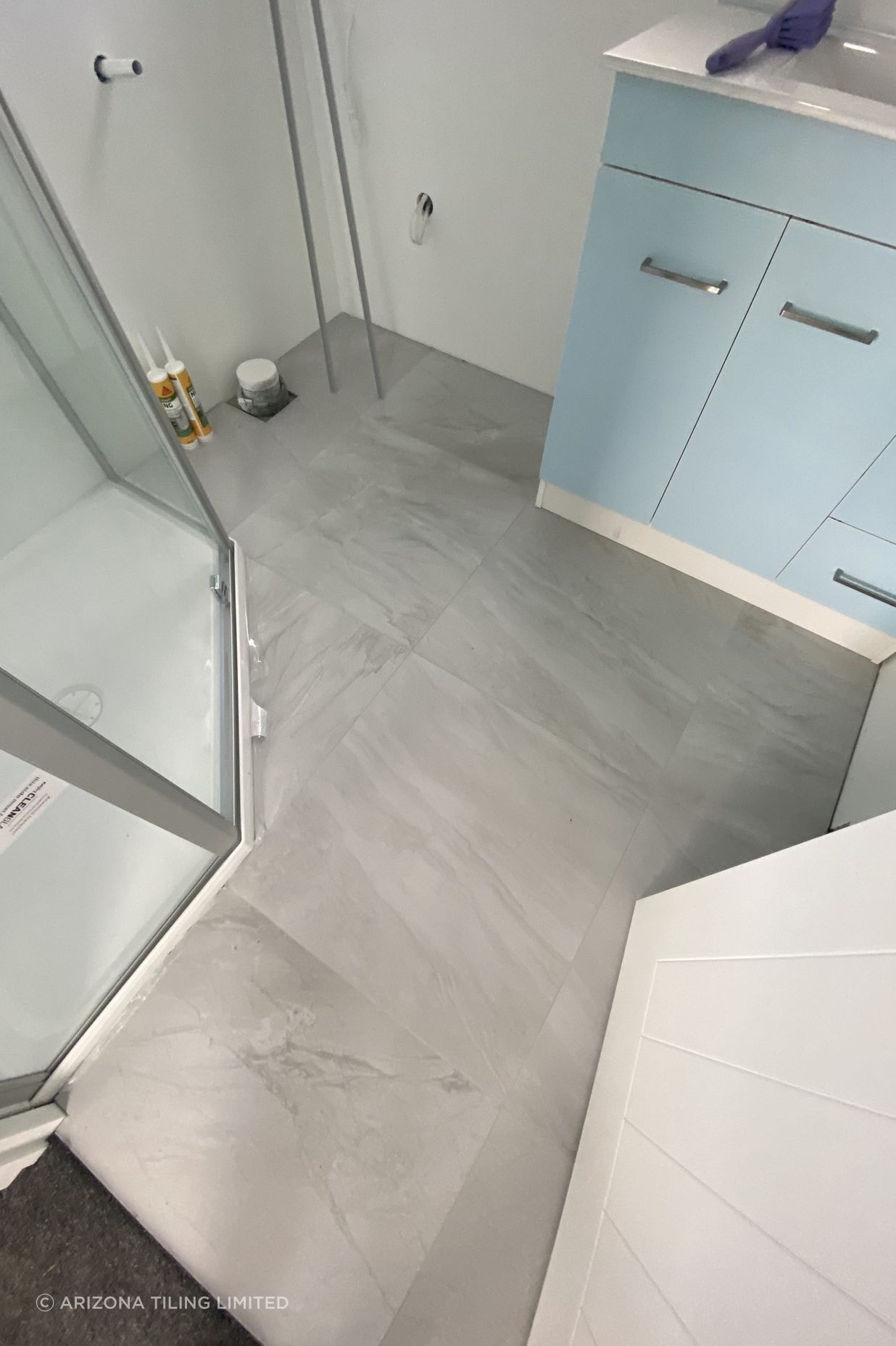 4 Bathrooms Tiling Project