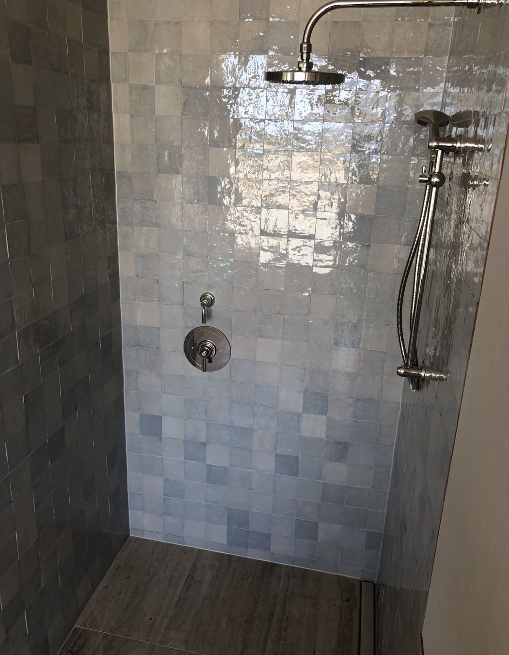 Combination of tiles